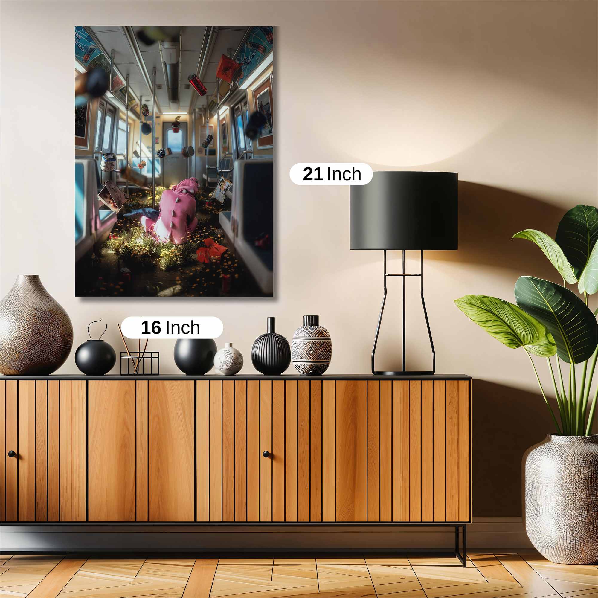 Subway Chaos Safe Wall Magnetic / M