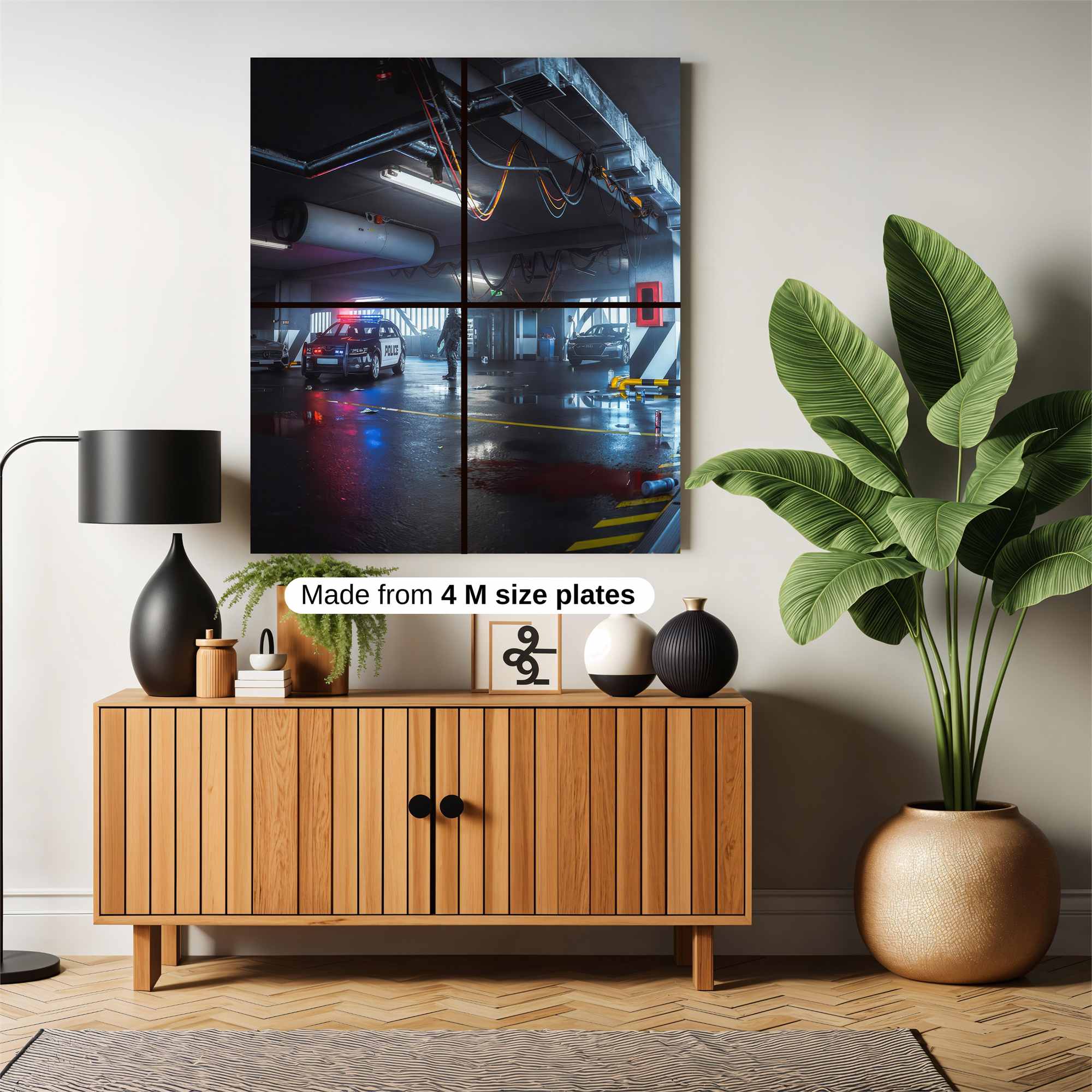 Police Pursuit Safe Wall Magnetic / M