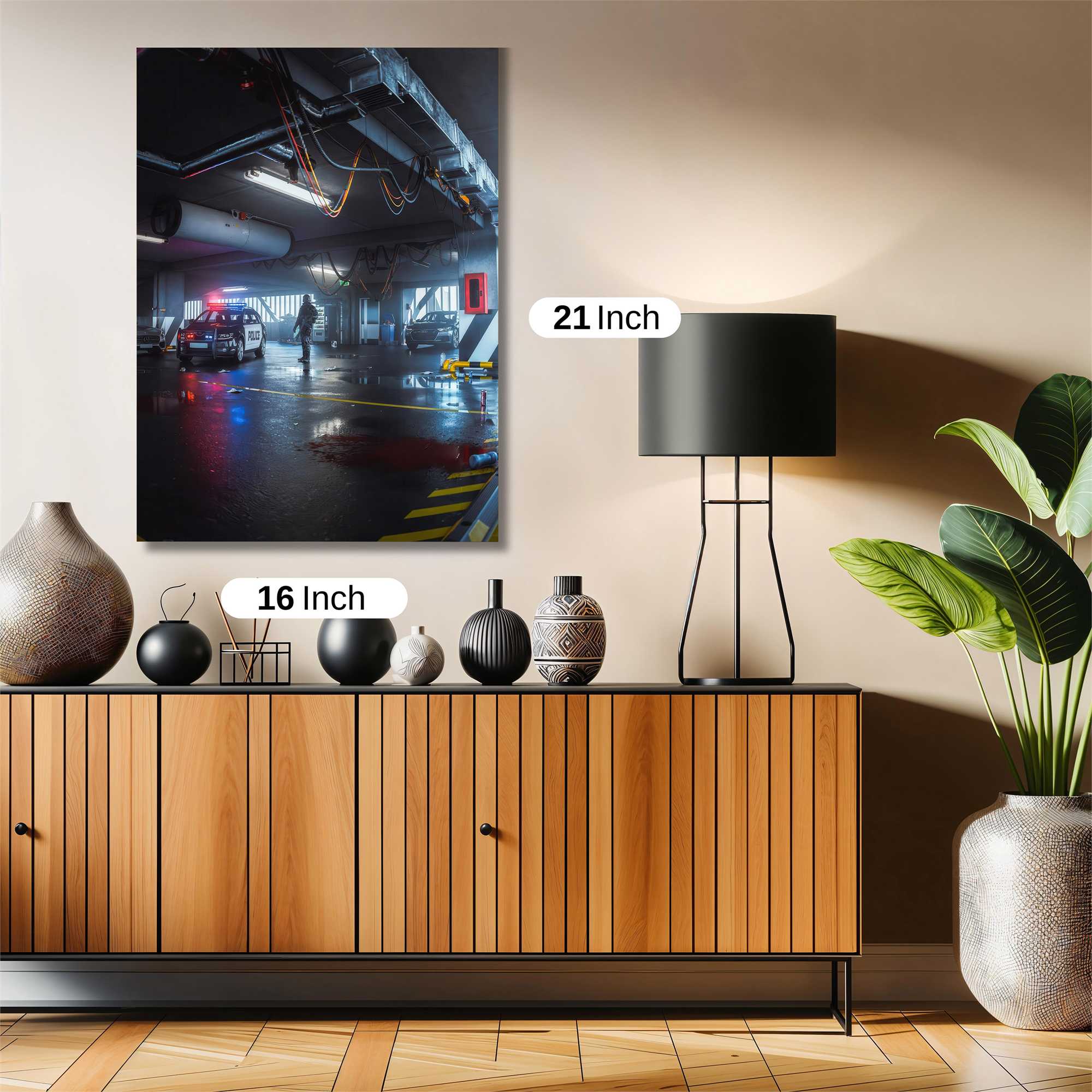 Police Pursuit Safe Wall Magnetic / M