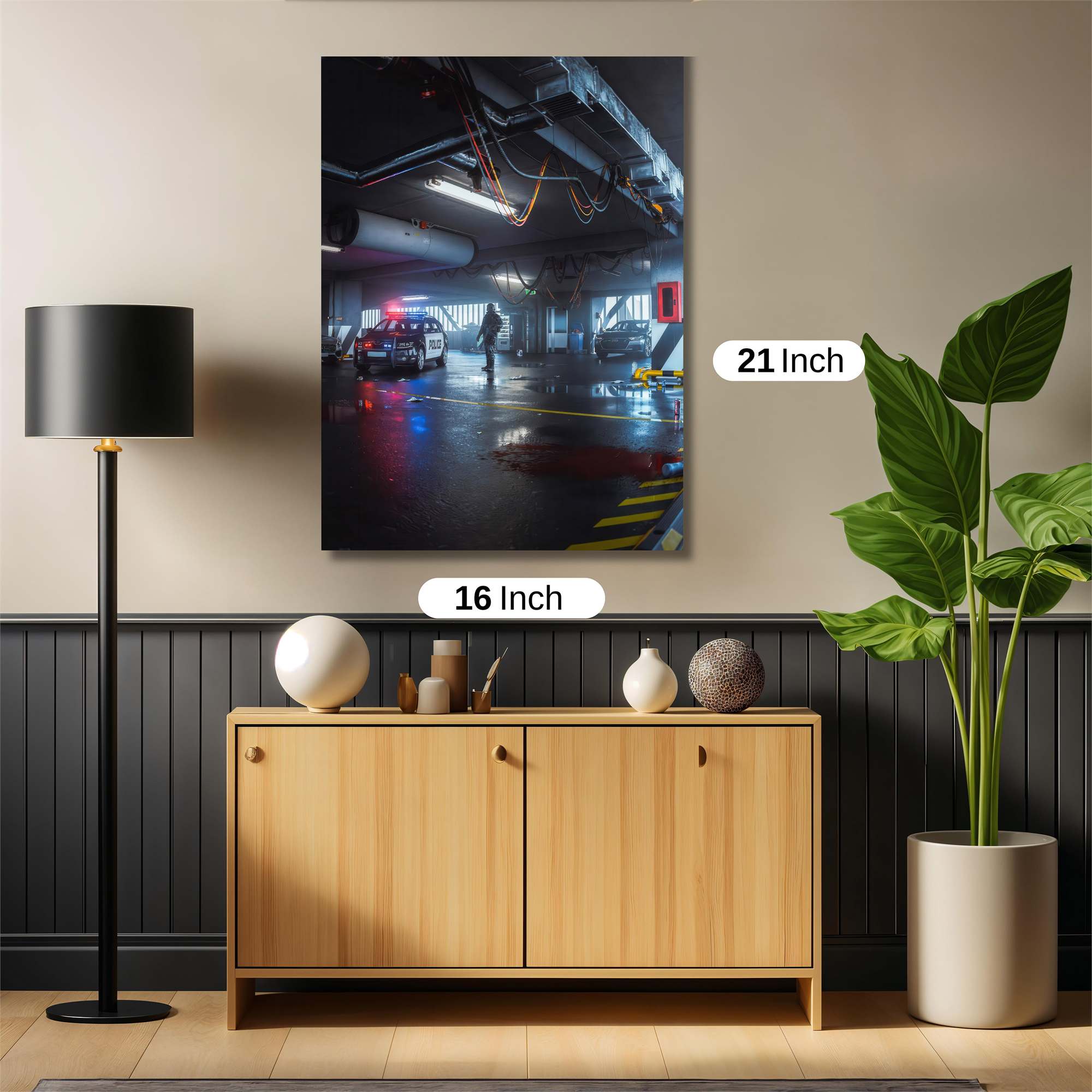 Police Pursuit Safe Wall Magnetic / M