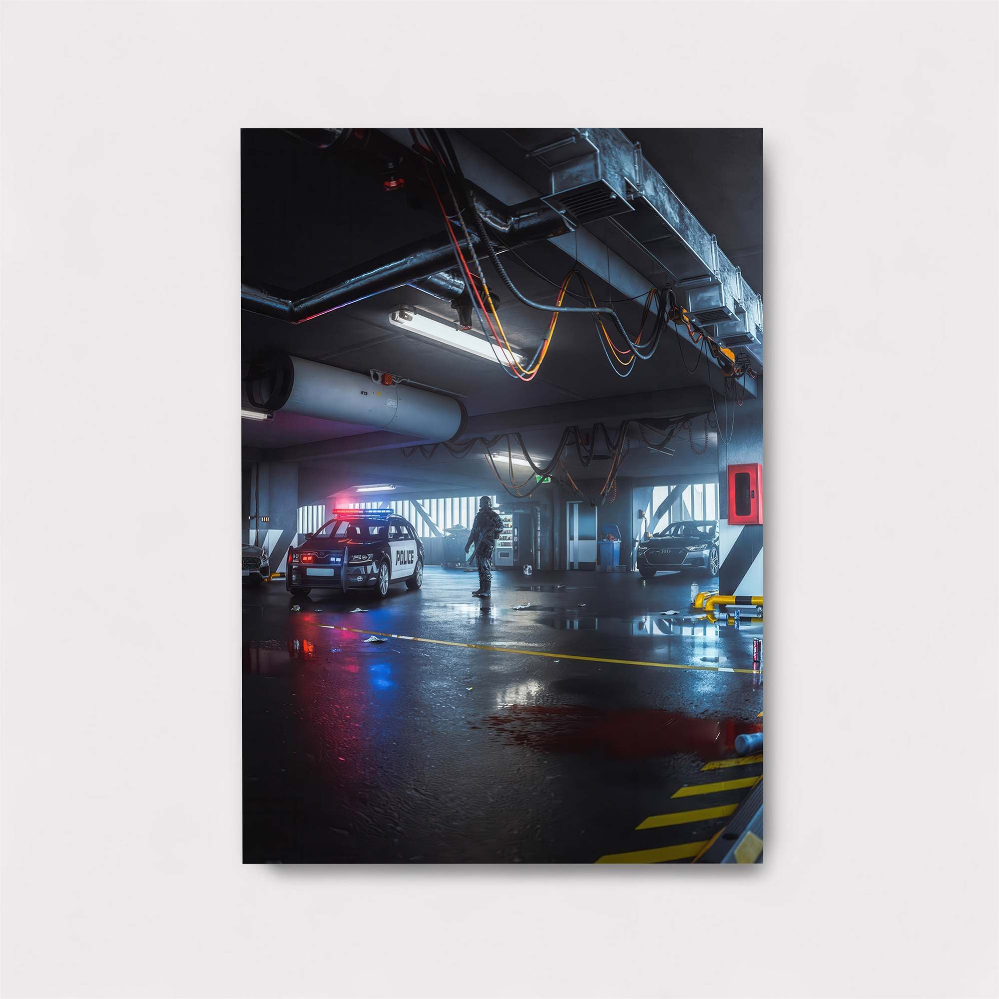 Police Pursuit Safe Wall Magnetic / M