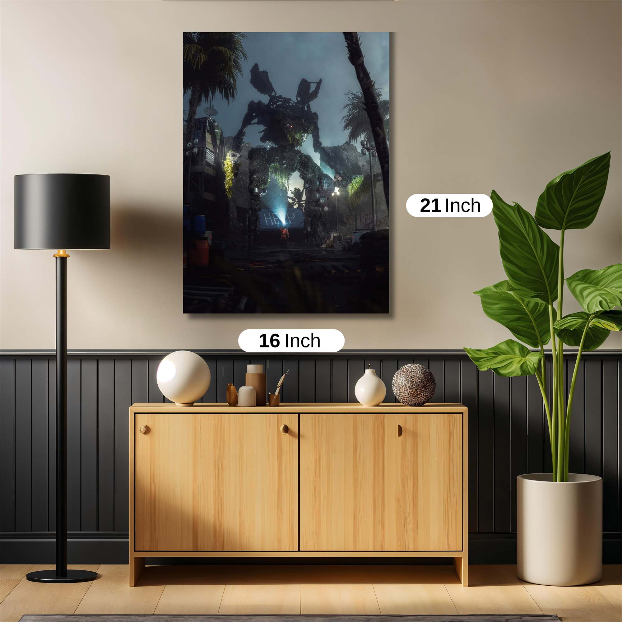 Mecha Menace Safe Wall Magnetic / M