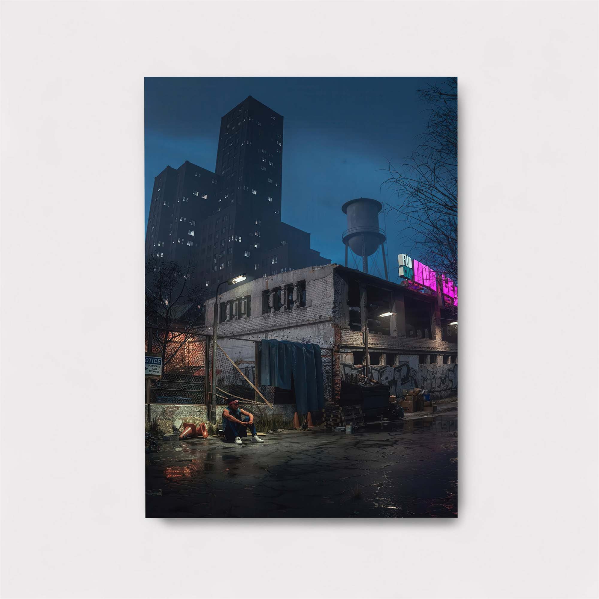 Urban Gloom Safe Wall Magnetic / M