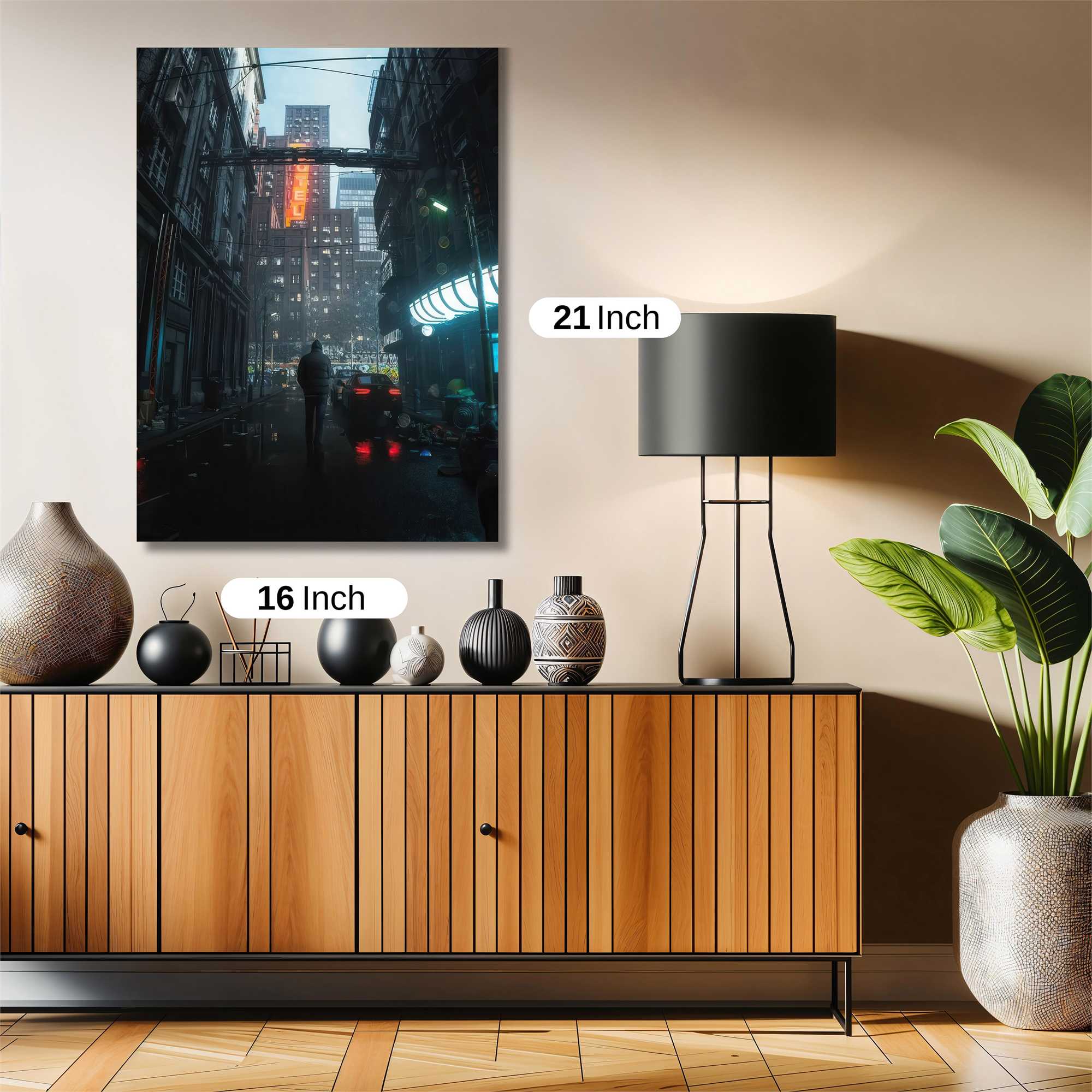 Neon Gloom Safe Wall Magnetic / M