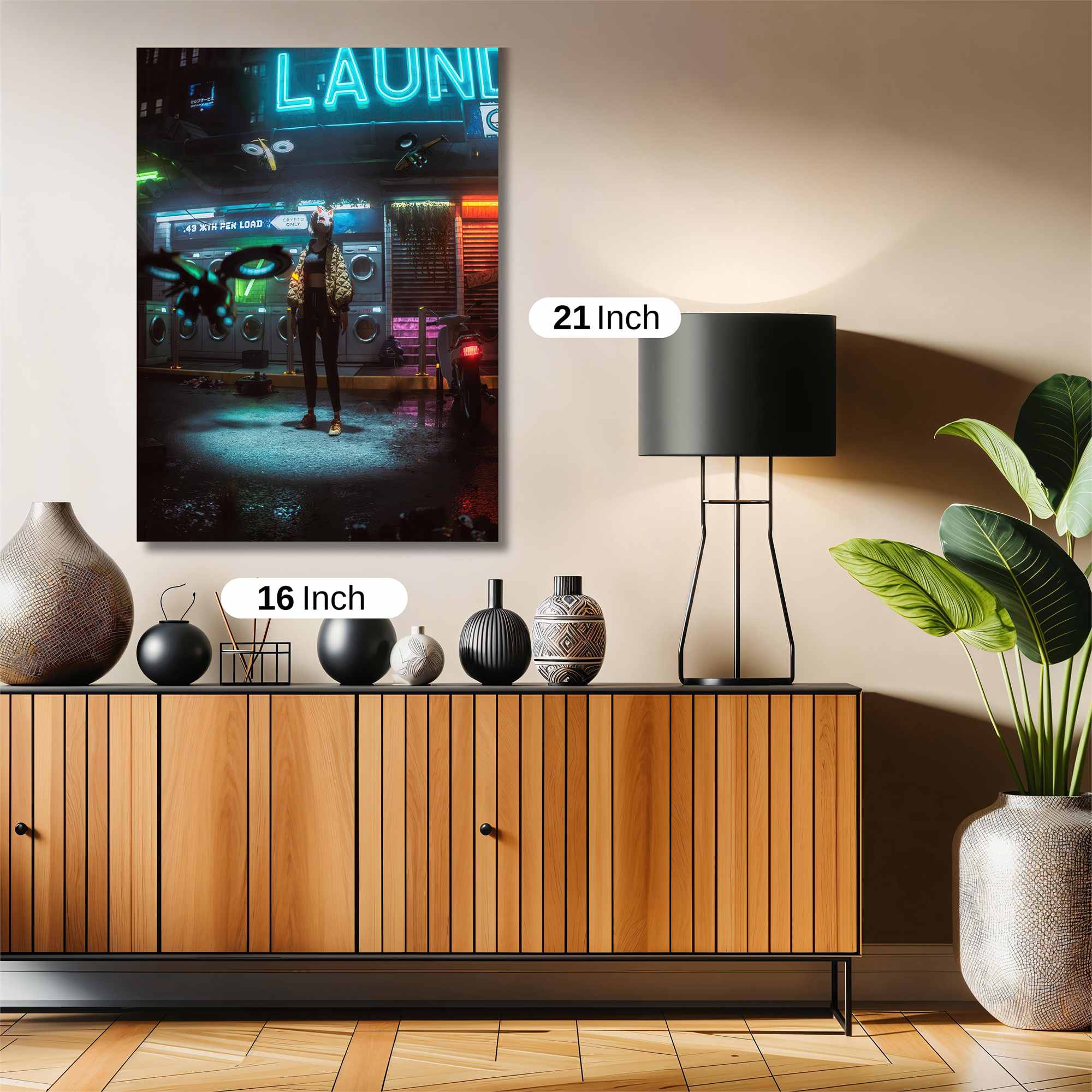 Cyberpunk Serenity Safe Wall Magnetic / M