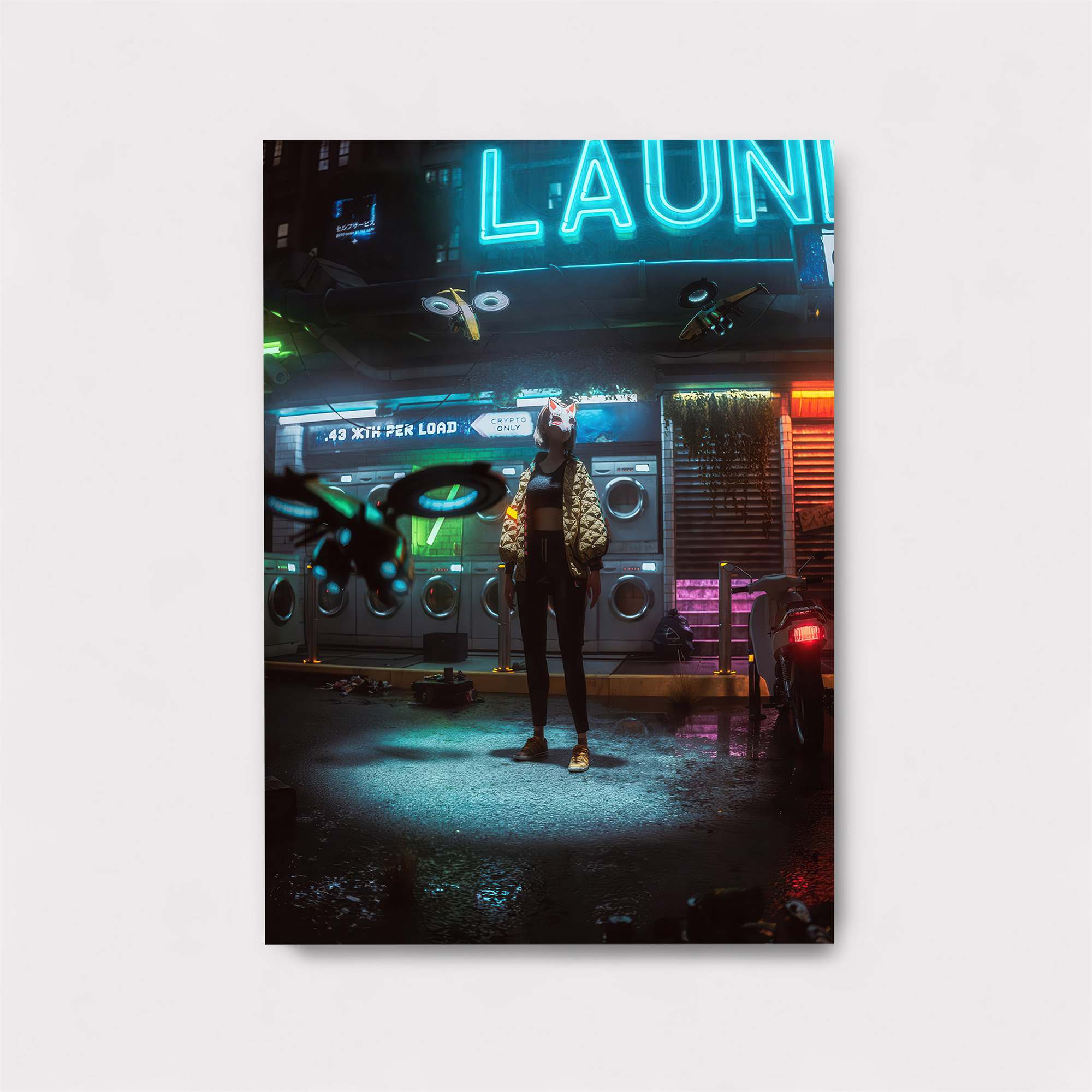 Cyberpunk Serenity Safe Wall Magnetic / M