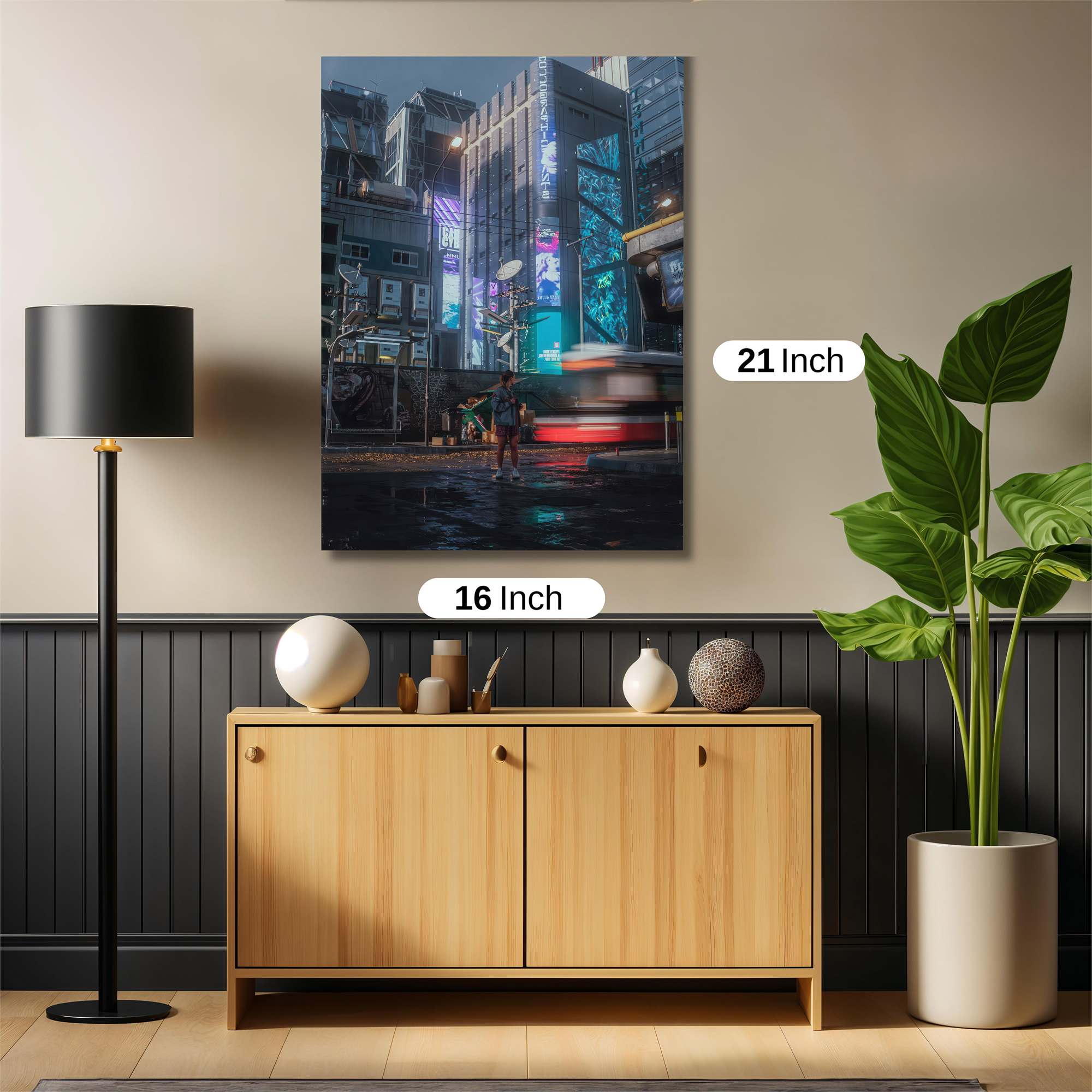 Cyberpunk Dream Safe Wall Magnetic / M