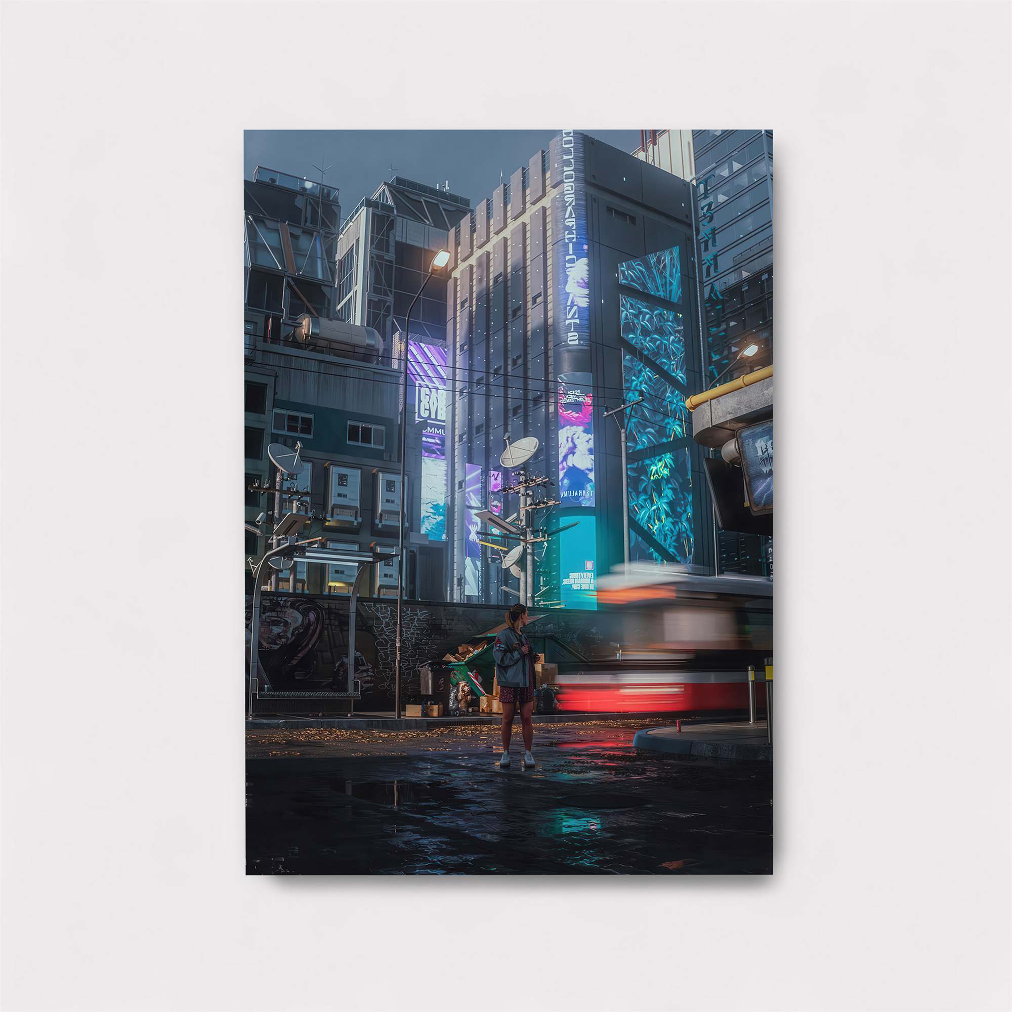 Cyberpunk Dream Safe Wall Magnetic / M