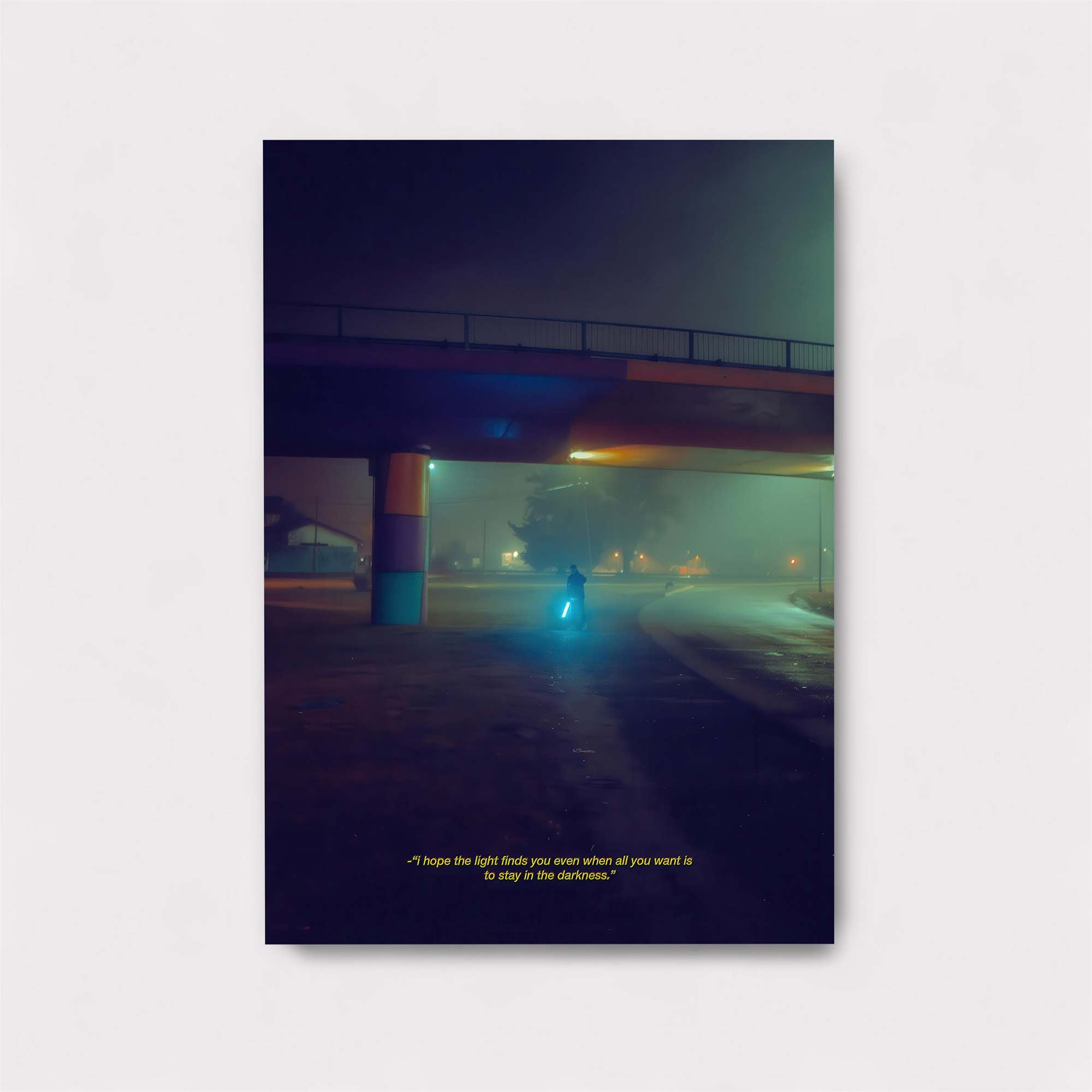Neon Solitude Safe Wall Magnetic / M