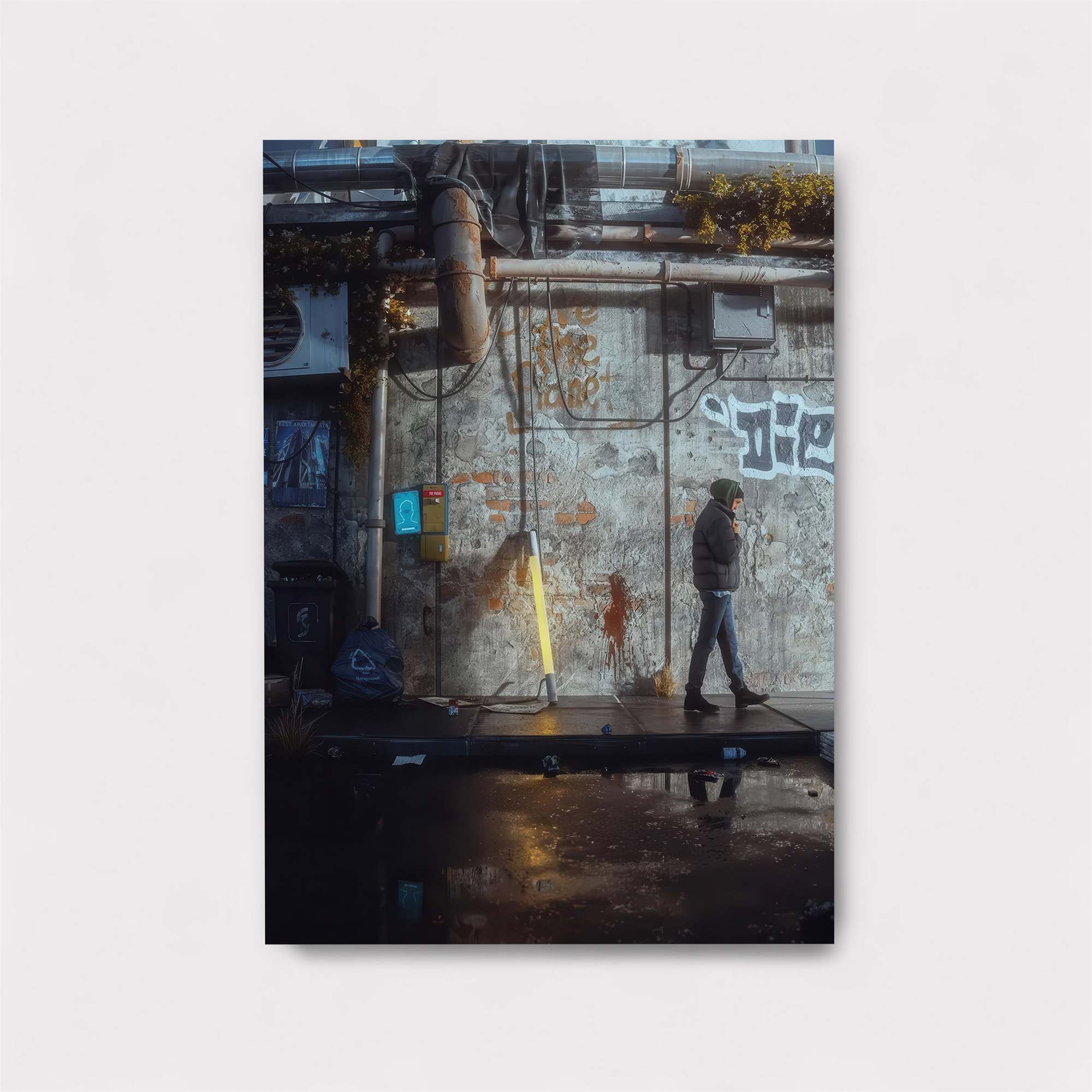 Urban Melancholy Safe Wall Magnetic / M