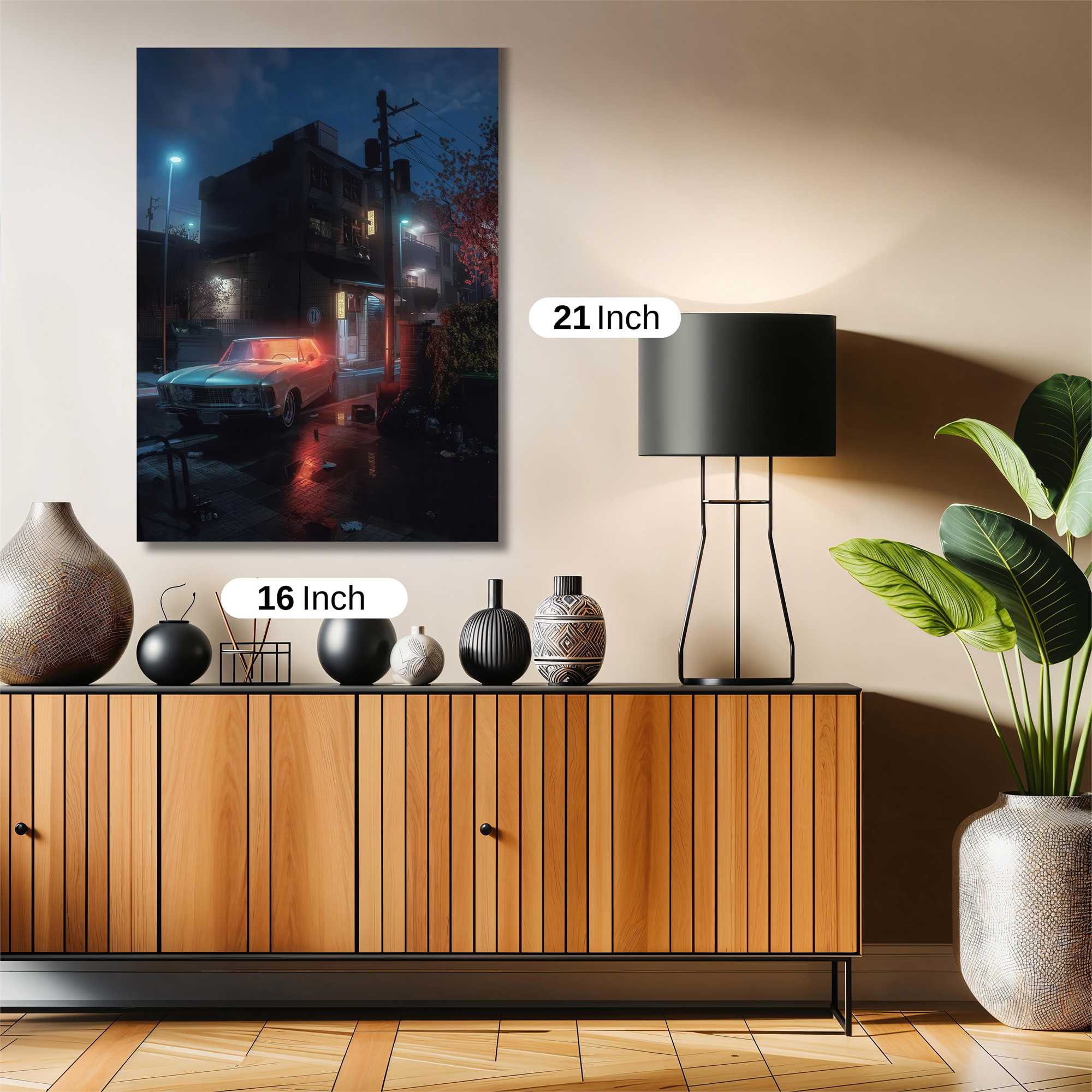 Neon Noir Safe Wall Magnetic / M