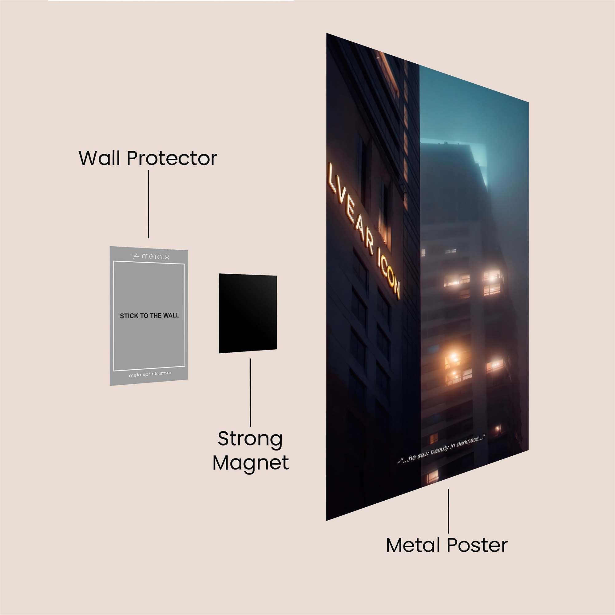 Alvear Dream Safe Wall Magnetic / M