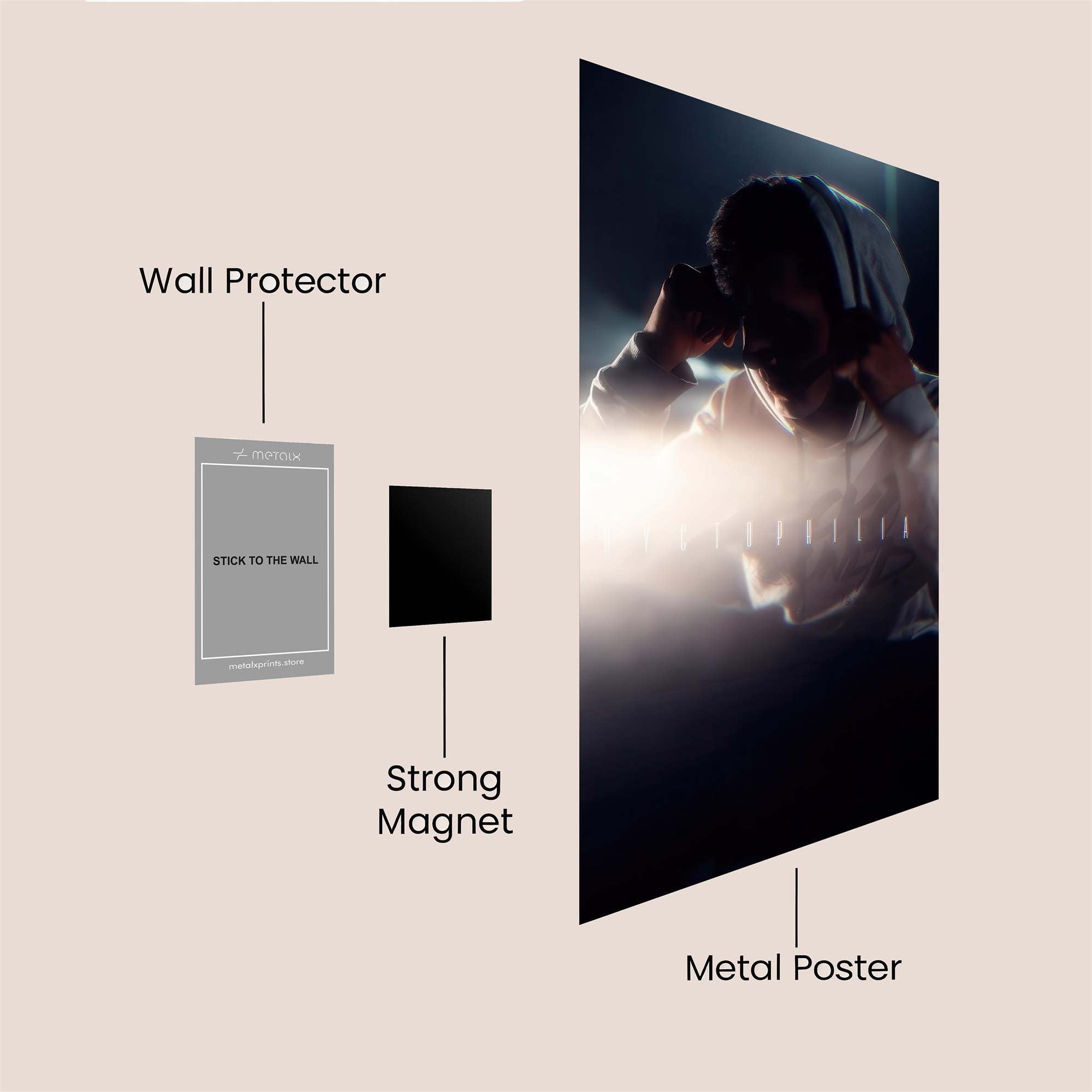 Light Despair Safe Wall Magnetic / M