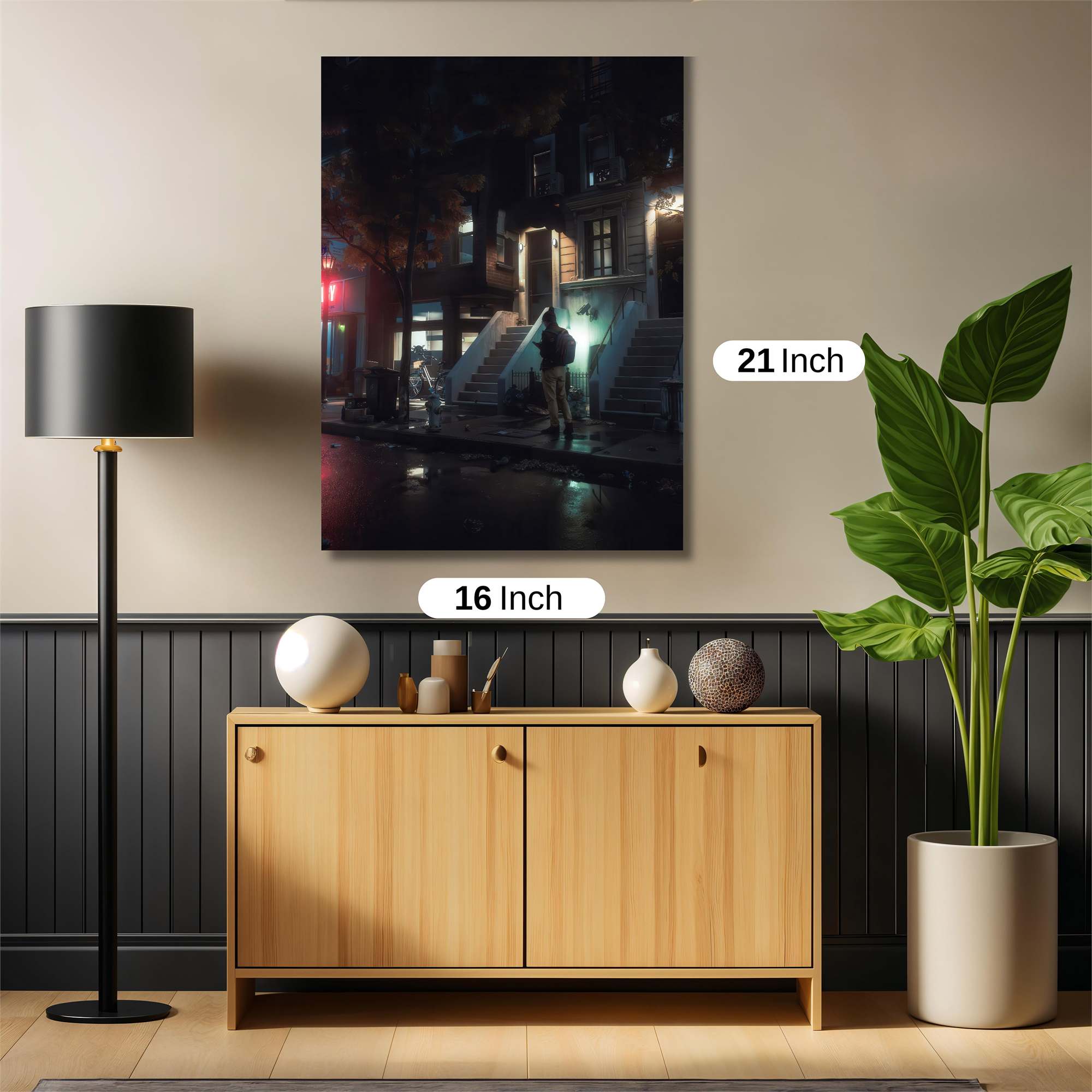 Night Mystery Safe Wall Magnetic / M