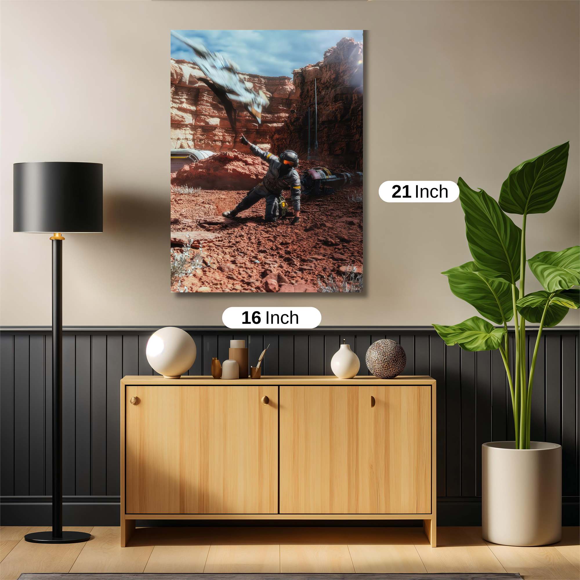 Canyon Peril Safe Wall Magnetic / M