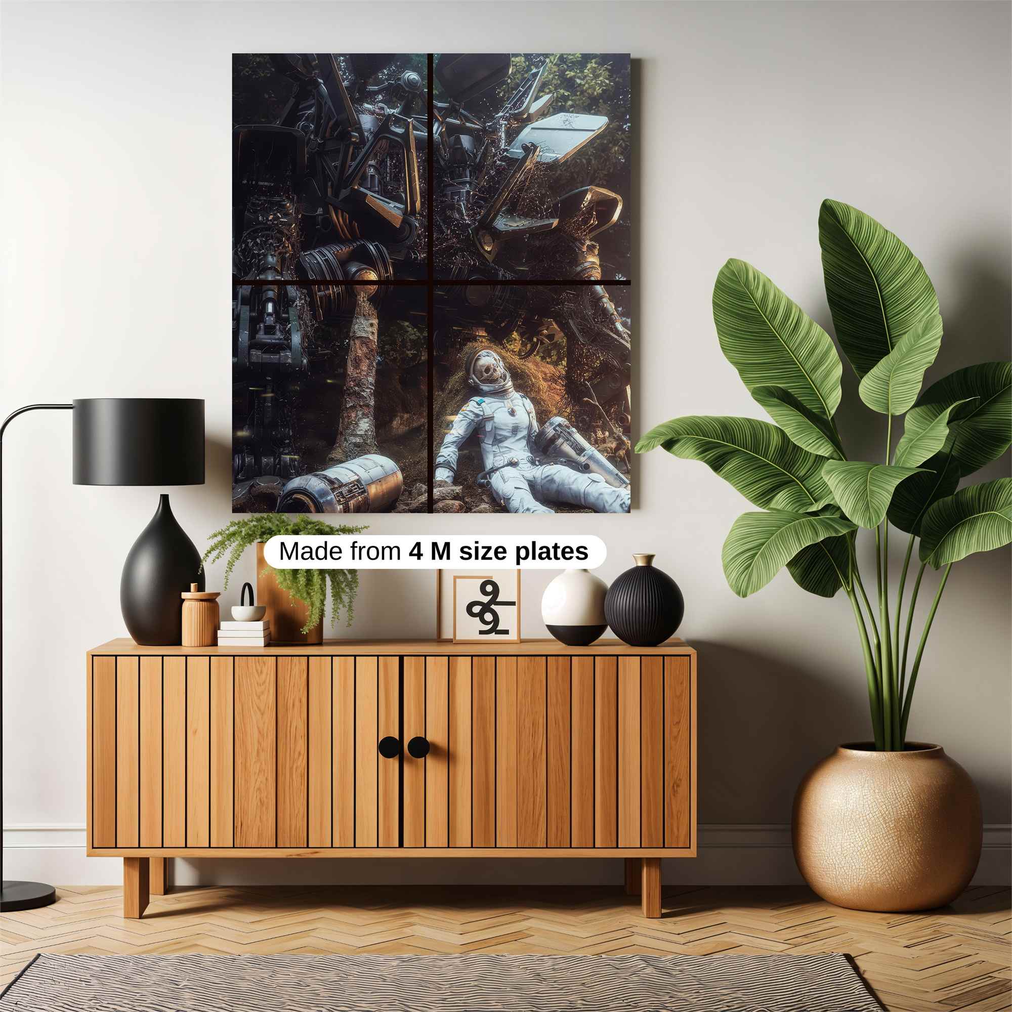 Robot Despair Safe Wall Magnetic / M