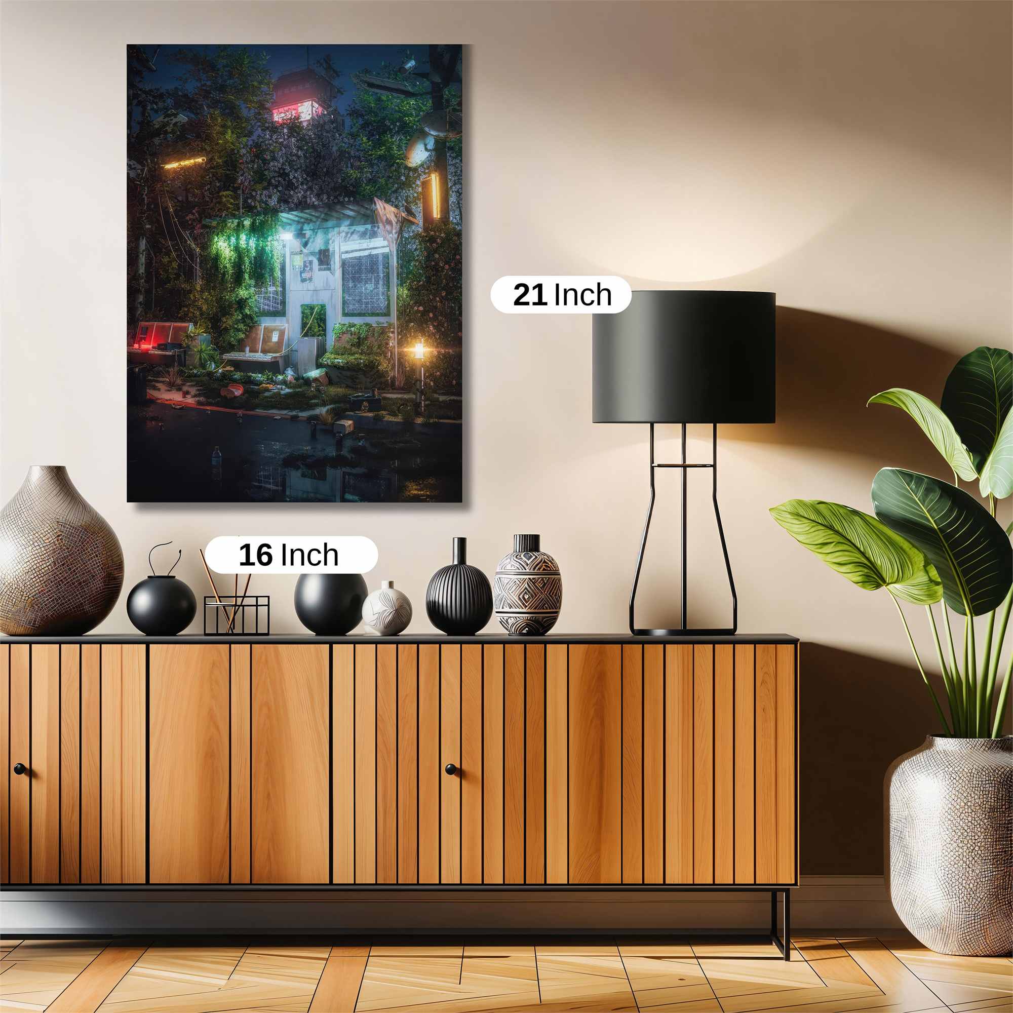Neon Haven Safe Wall Magnetic / M