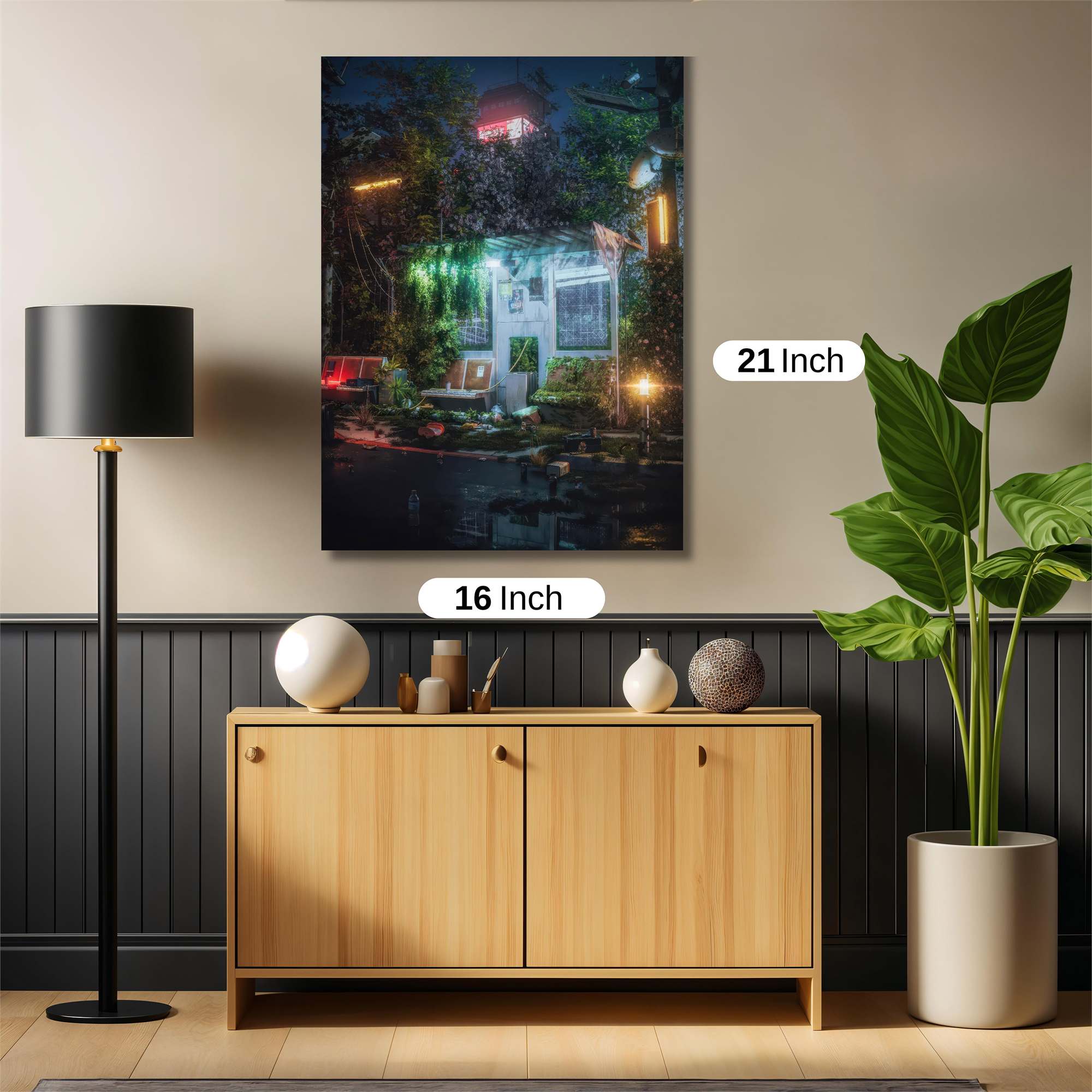 Neon Haven Safe Wall Magnetic / M