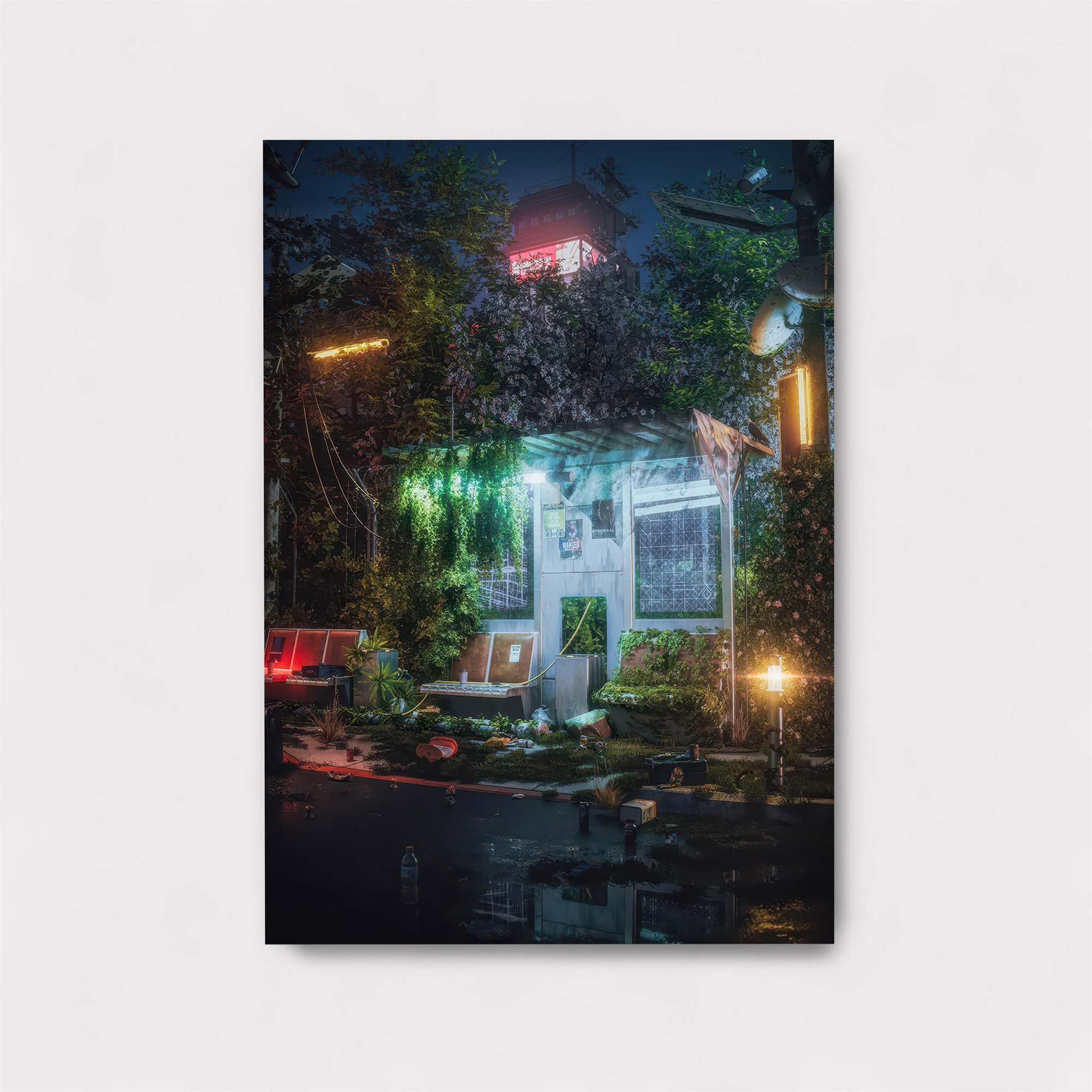 Neon Haven Safe Wall Magnetic / M