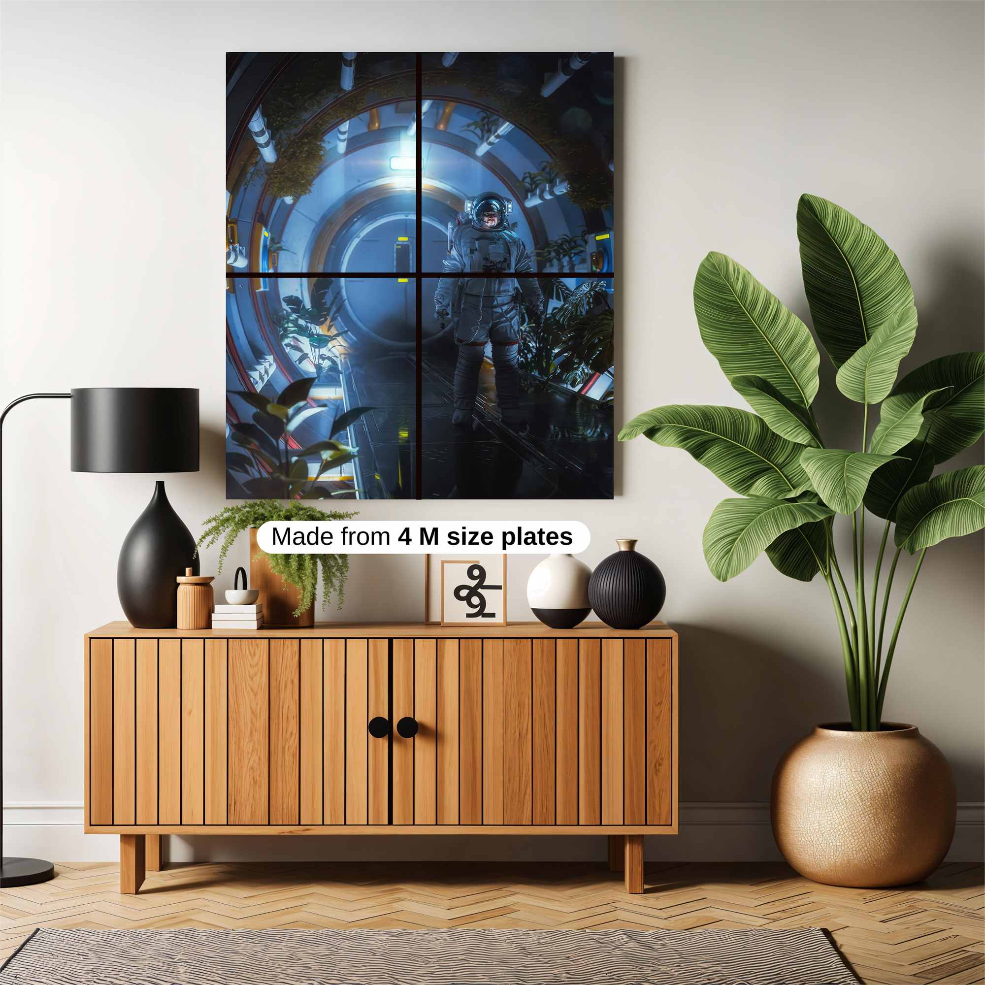 Astronaut Serene Safe Wall Magnetic / M