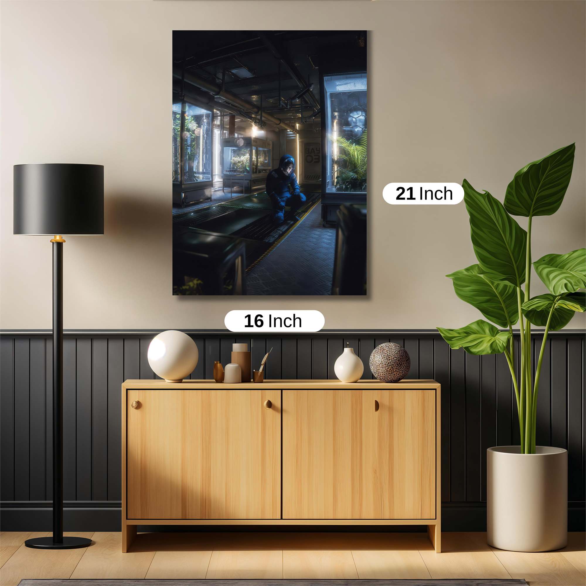 Botanist Melancholy Safe Wall Magnetic / M
