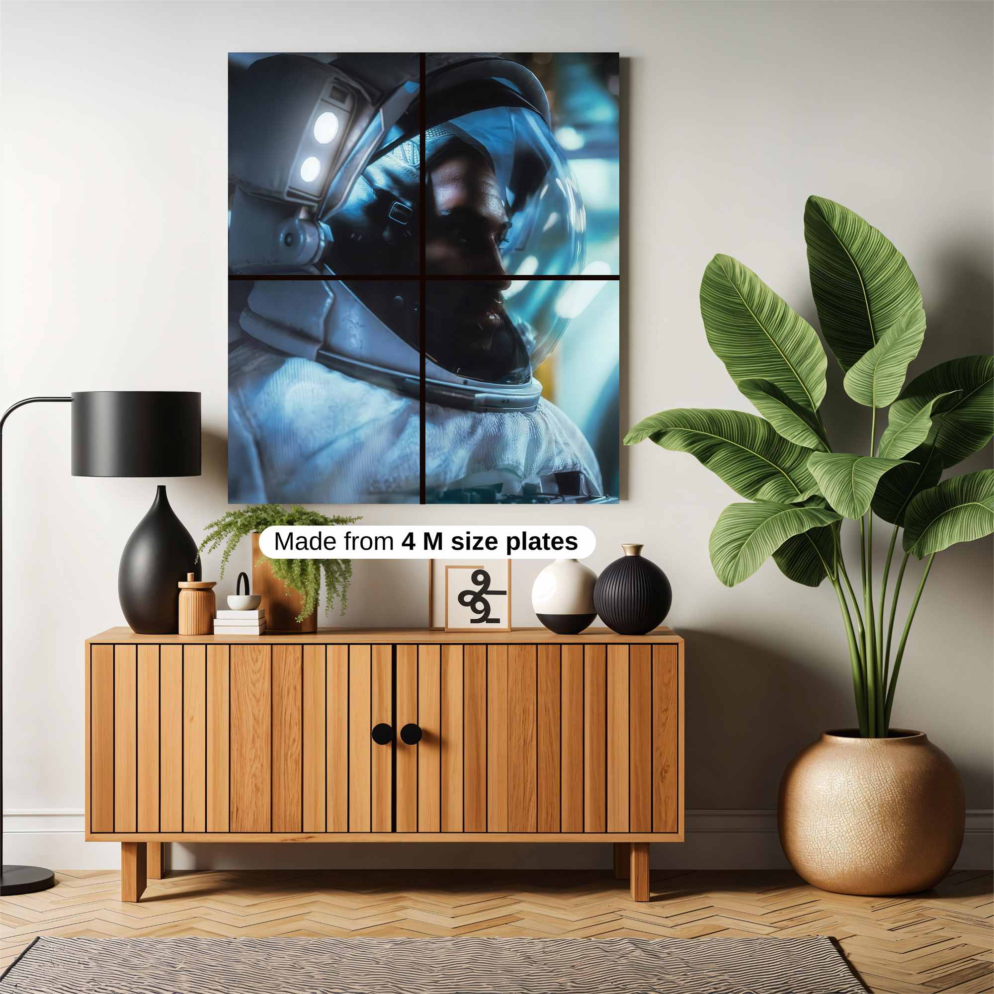 Astronaut Serene Safe Wall Magnetic / M