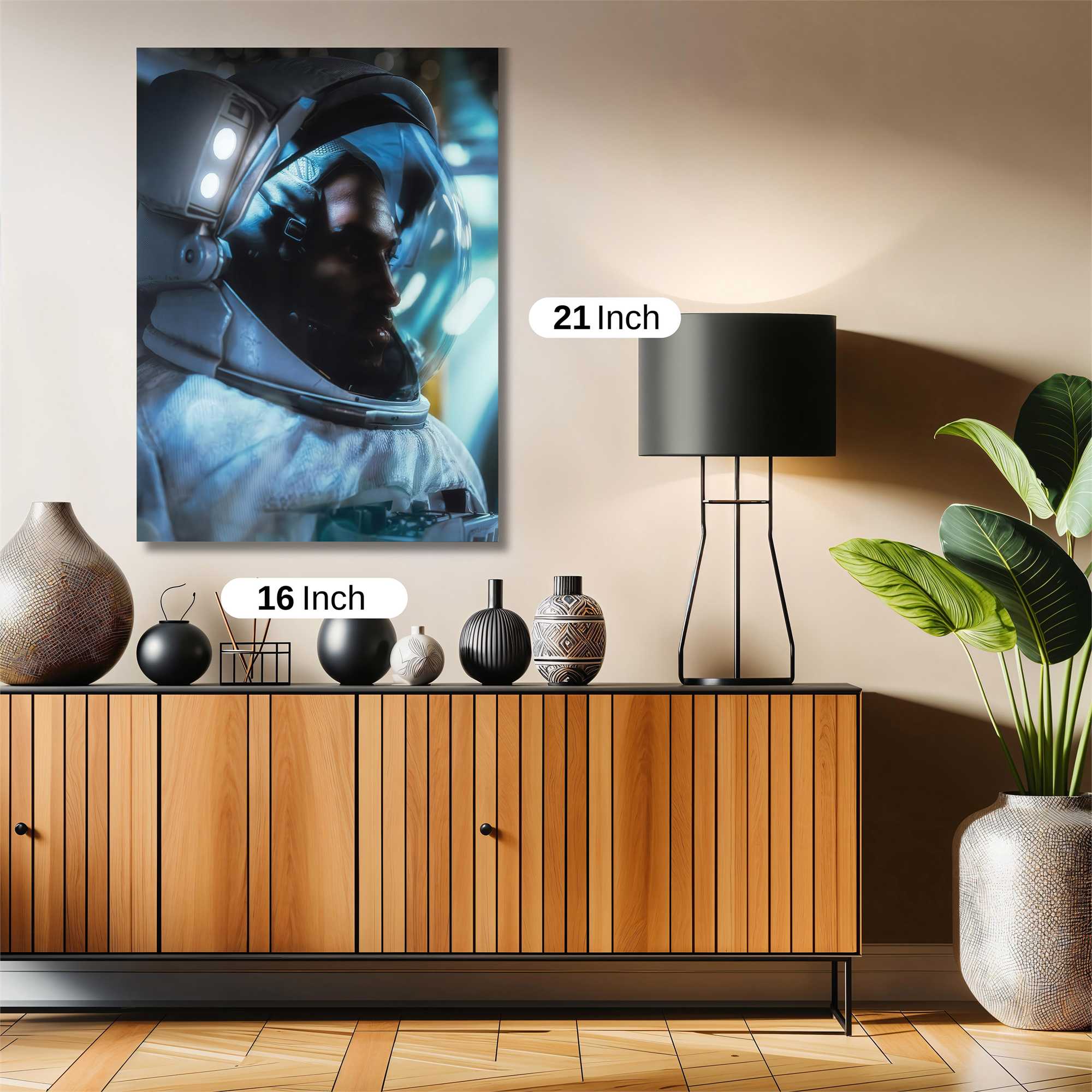 Astronaut Serene Safe Wall Magnetic / M