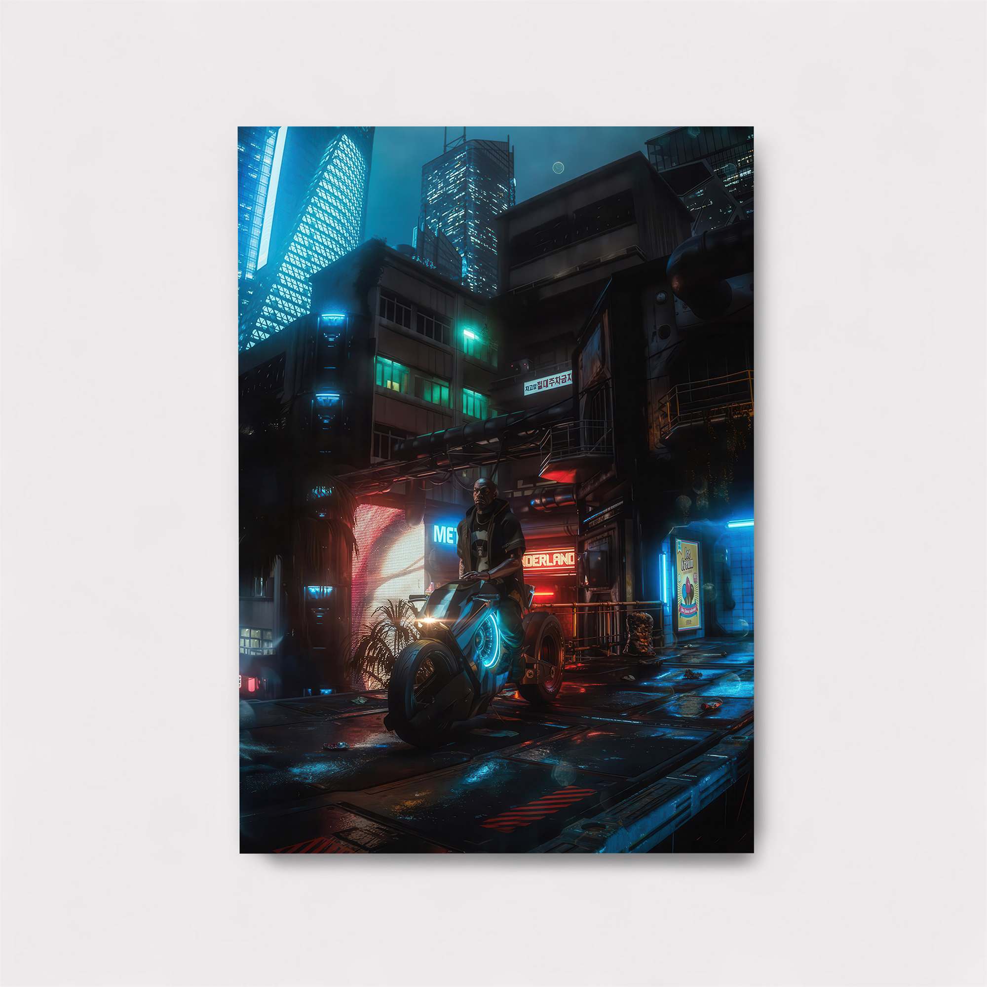 Neon Odyssey Safe Wall Magnetic / M