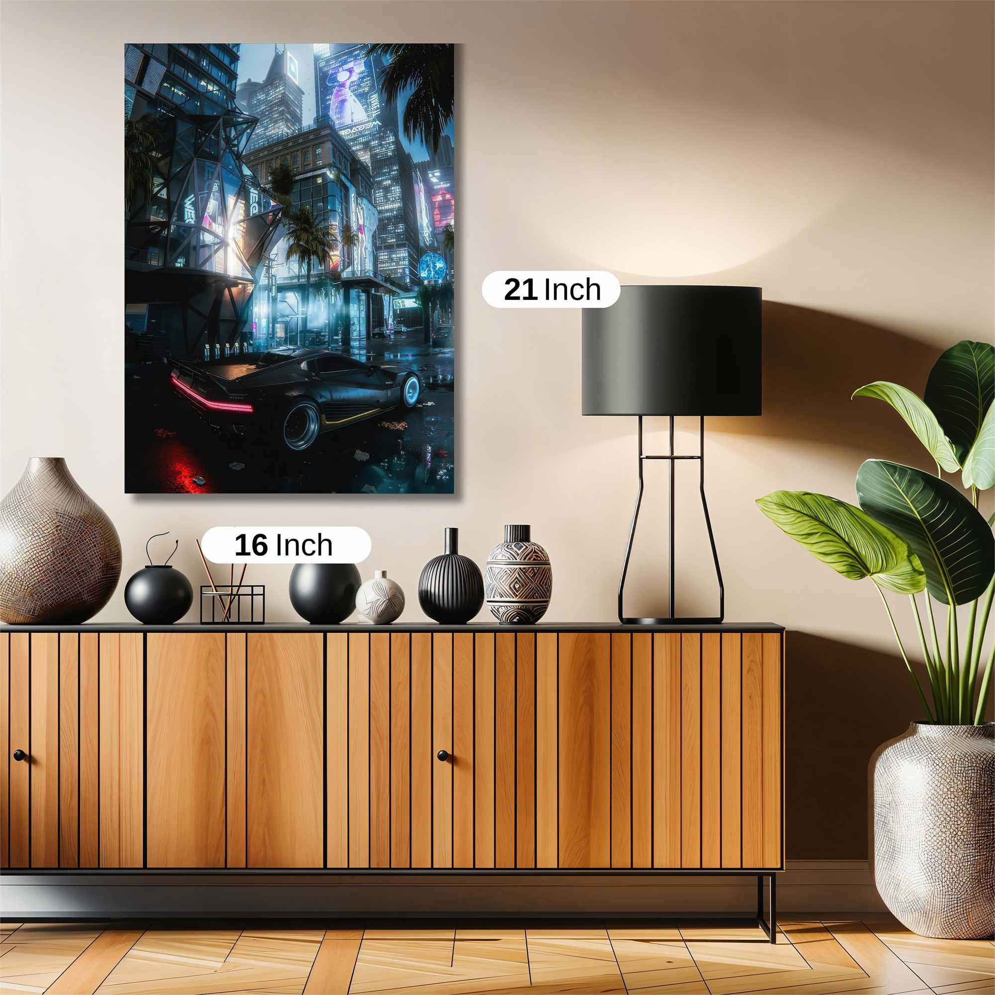 Cyberpunk Dream Safe Wall Magnetic / M