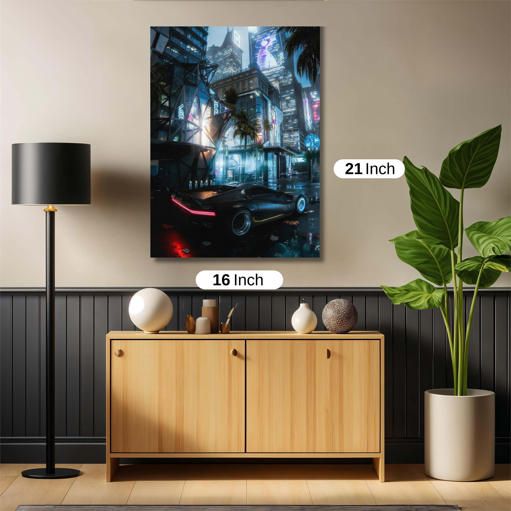 Cyberpunk Dream Safe Wall Magnetic / M