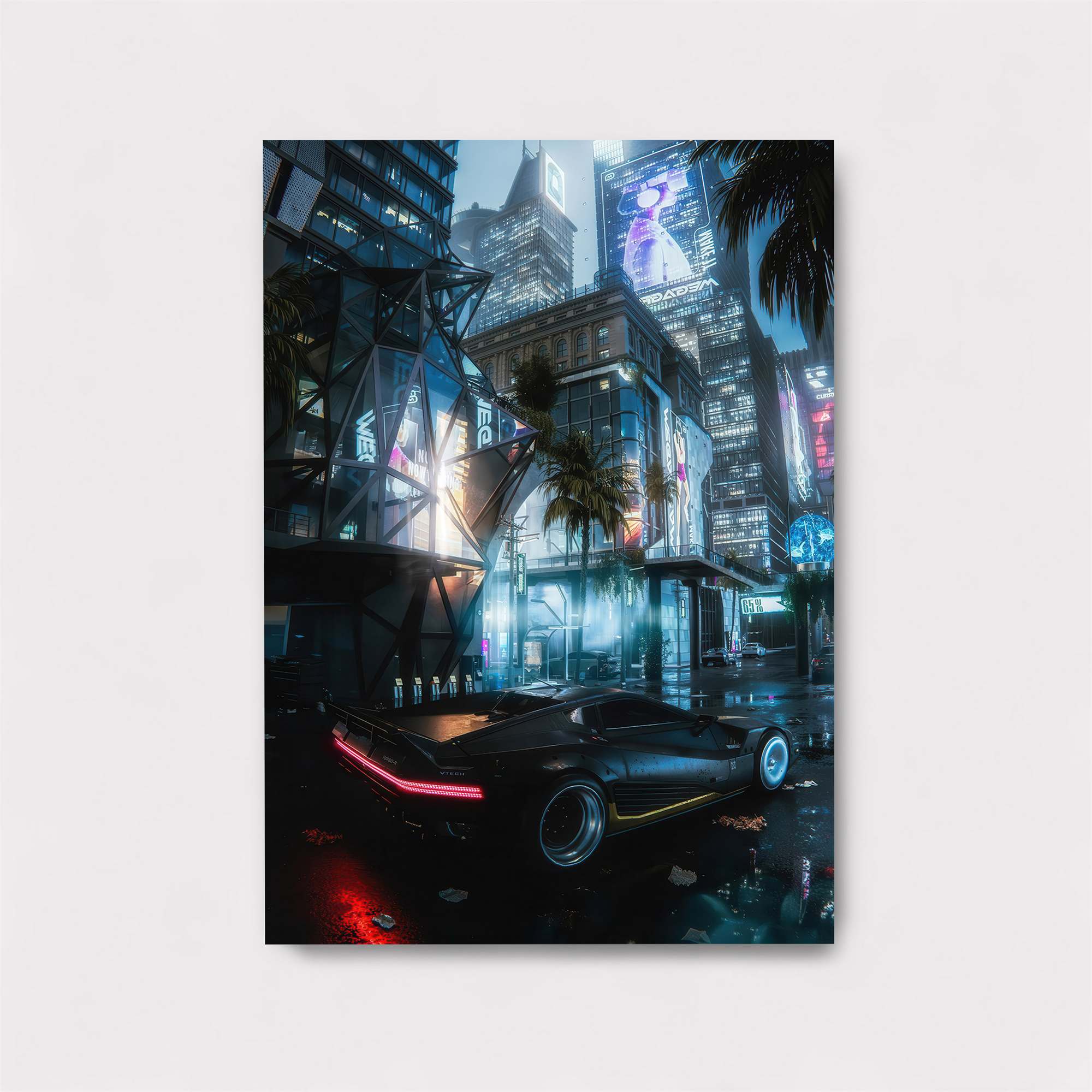 Cyberpunk Dream Safe Wall Magnetic / M