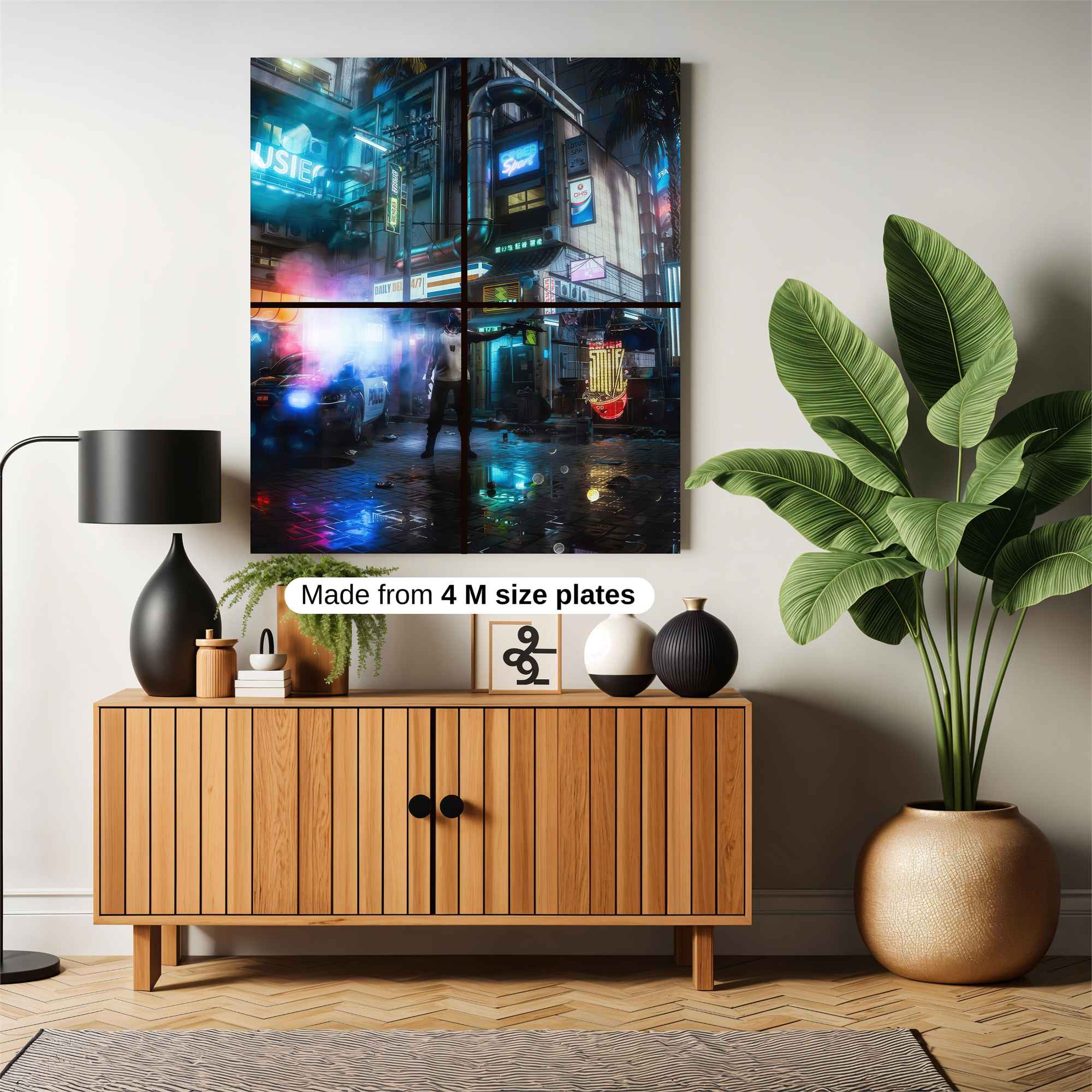 Cyberpunk Chaos Safe Wall Magnetic / M