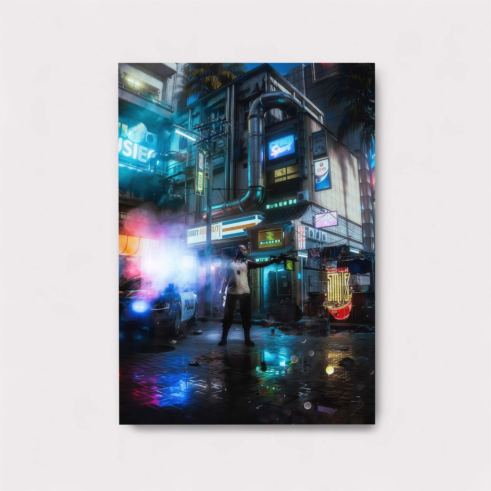 Cyberpunk Chaos Safe Wall Magnetic / M