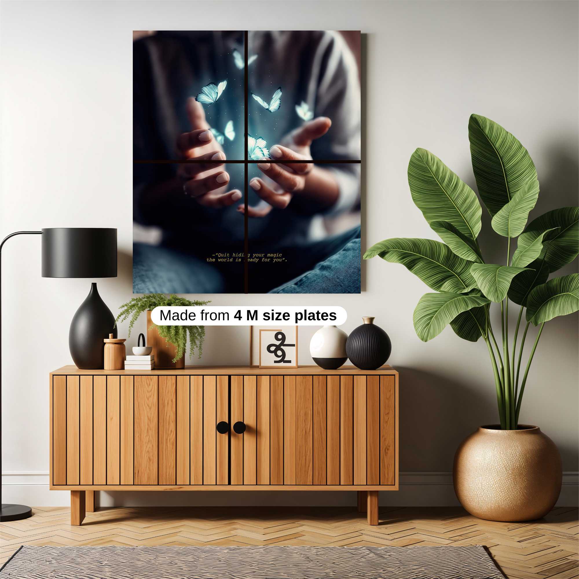 Butterfly Magic Safe Wall Magnetic / M