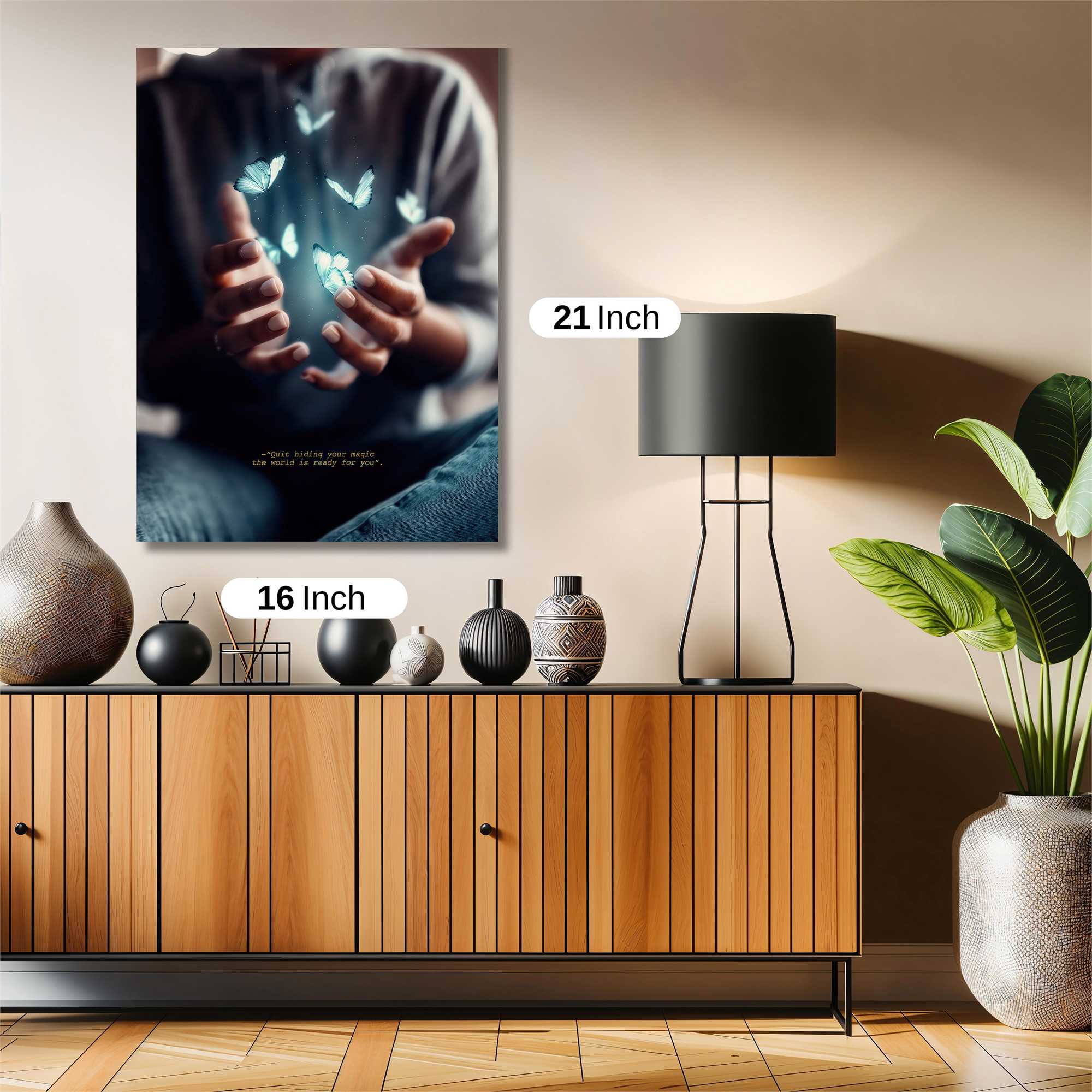 Butterfly Magic Safe Wall Magnetic / M