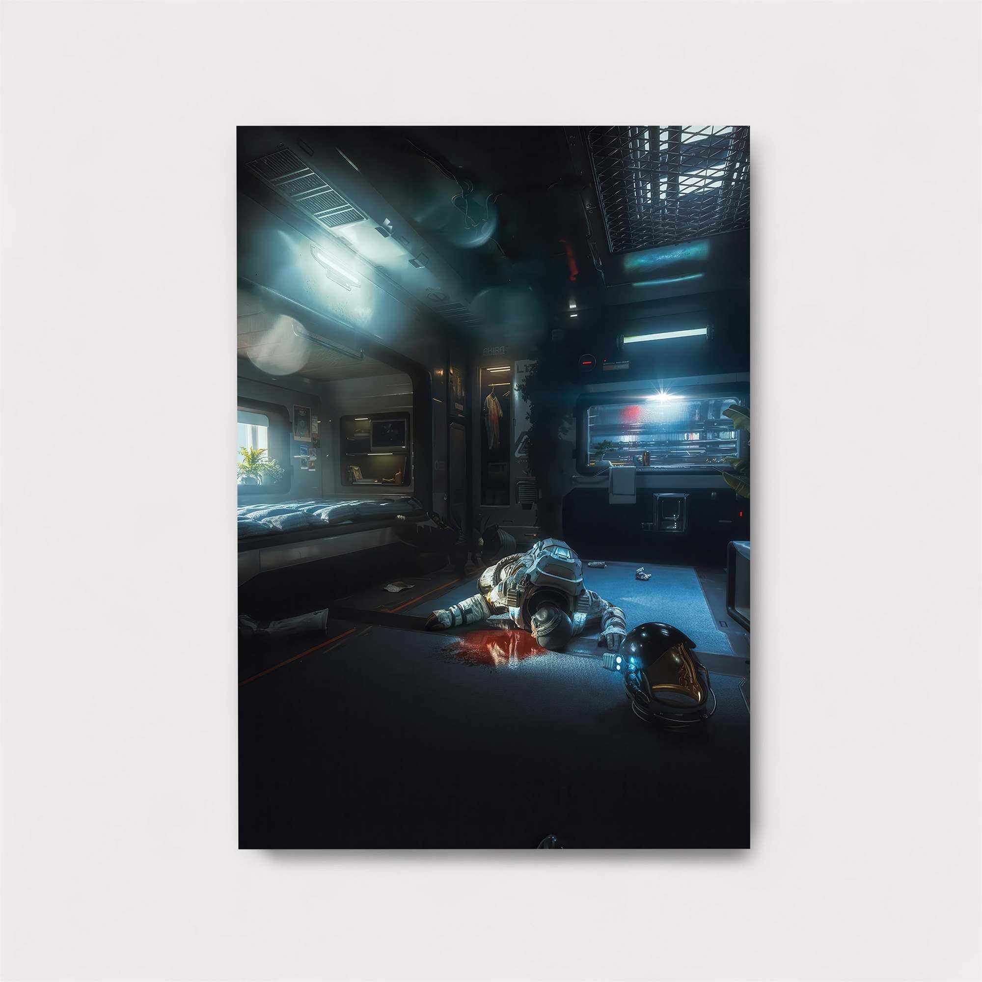 Astronaut Despair Safe Wall Magnetic / M