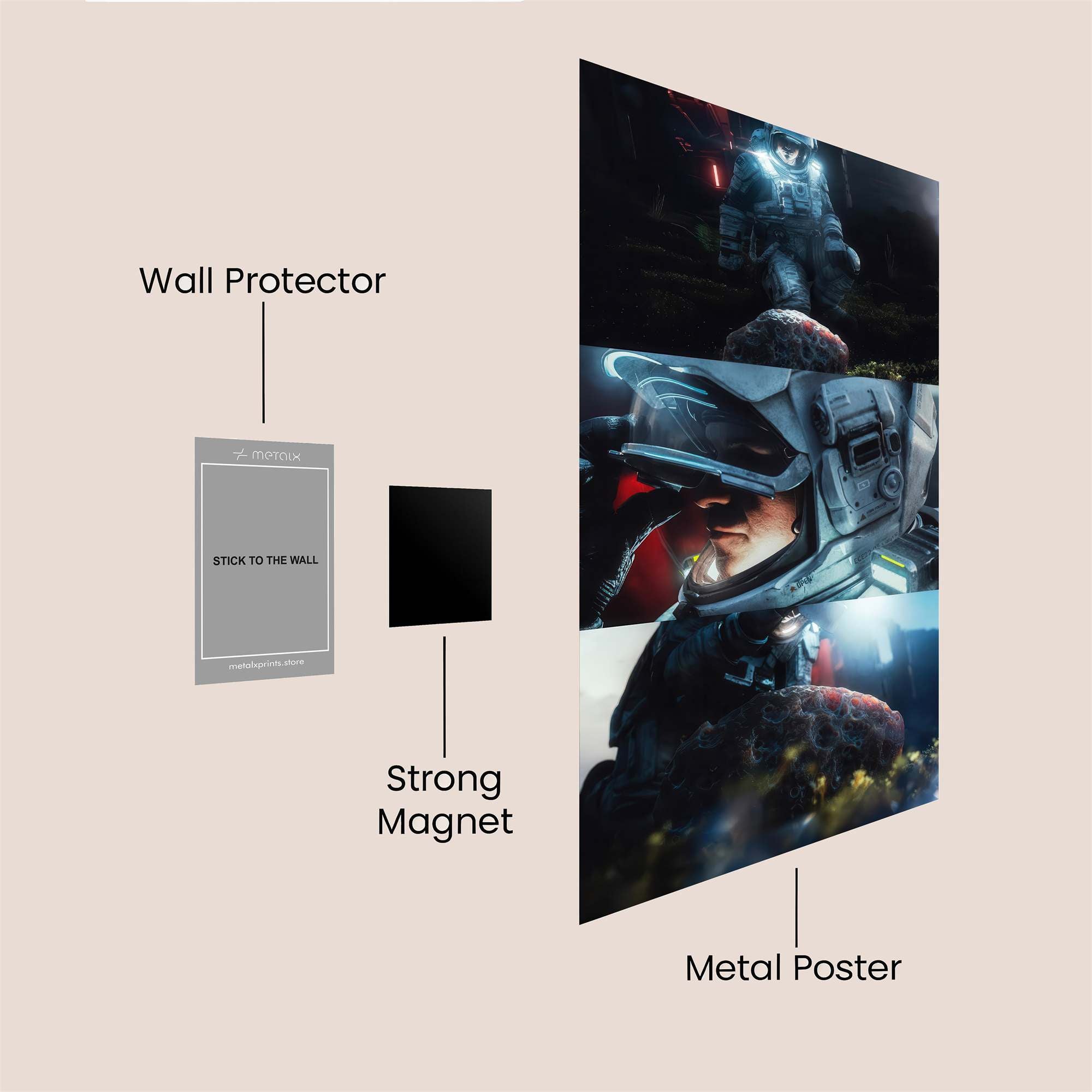 MasterChief Intrepid Safe Wall Magnetic / M