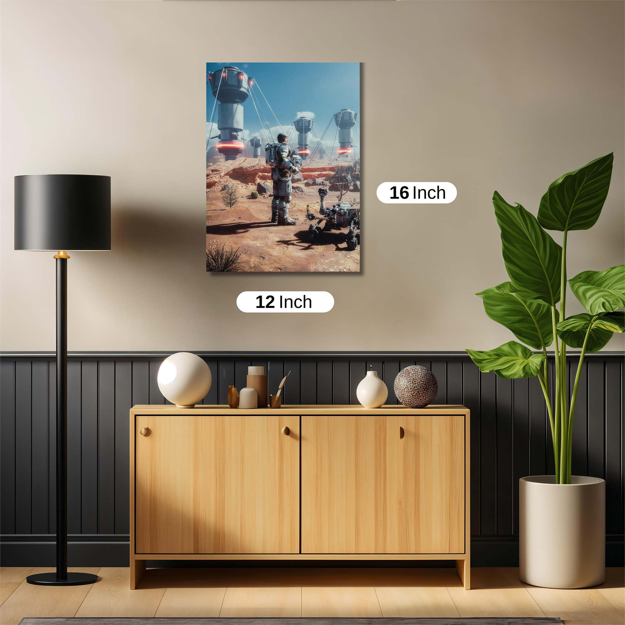Mars Odyssey Safe Wall Magnetic / M