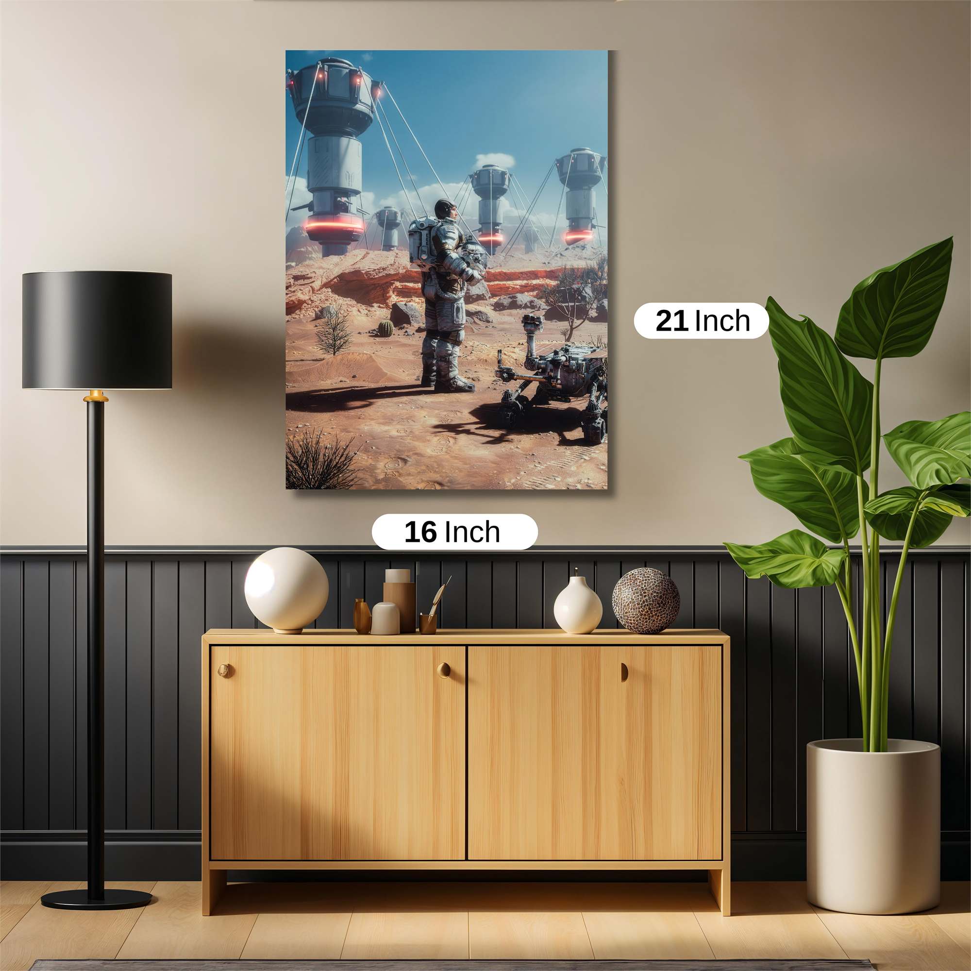 Mars Odyssey Safe Wall Magnetic / M