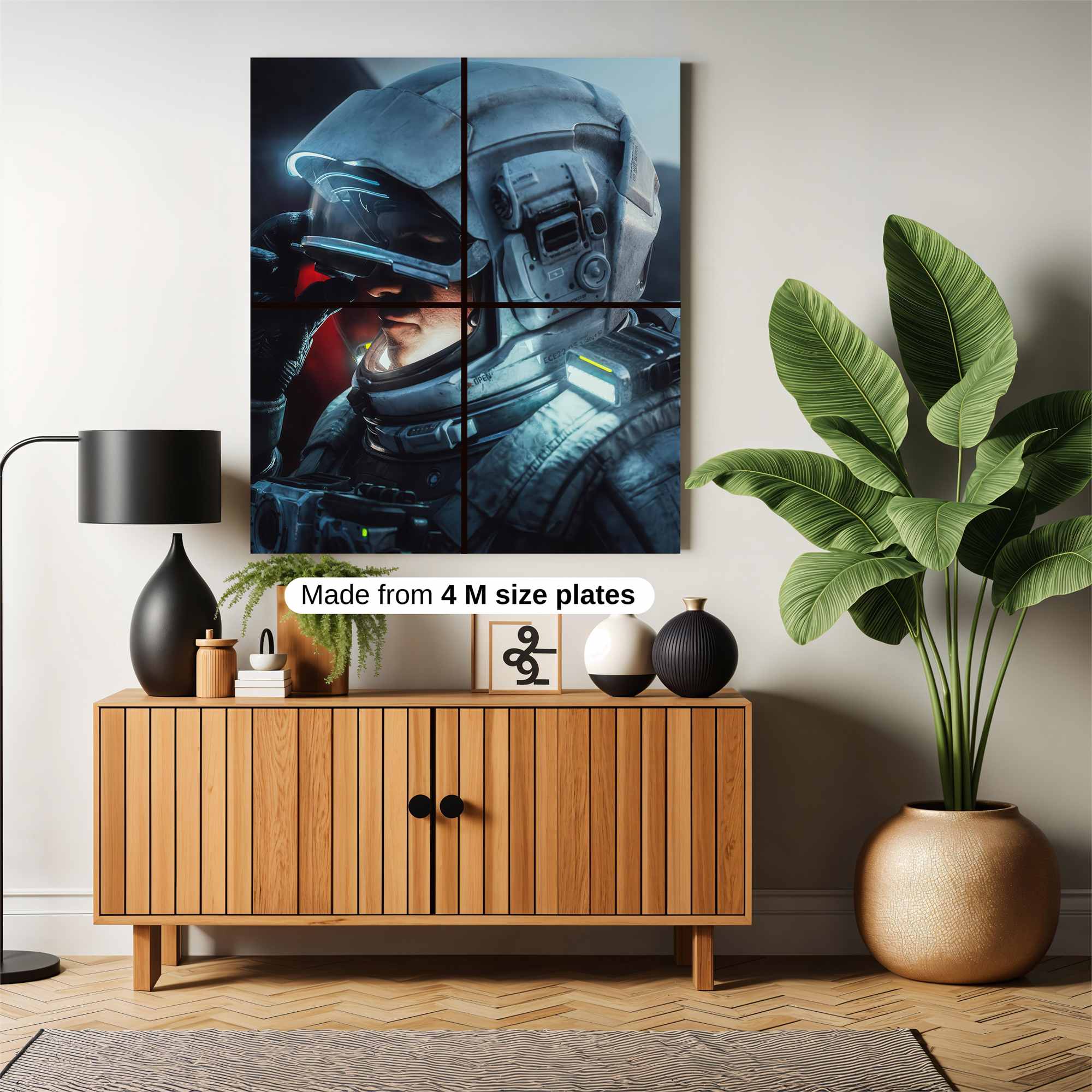 Astronaut Intense Safe Wall Magnetic / M