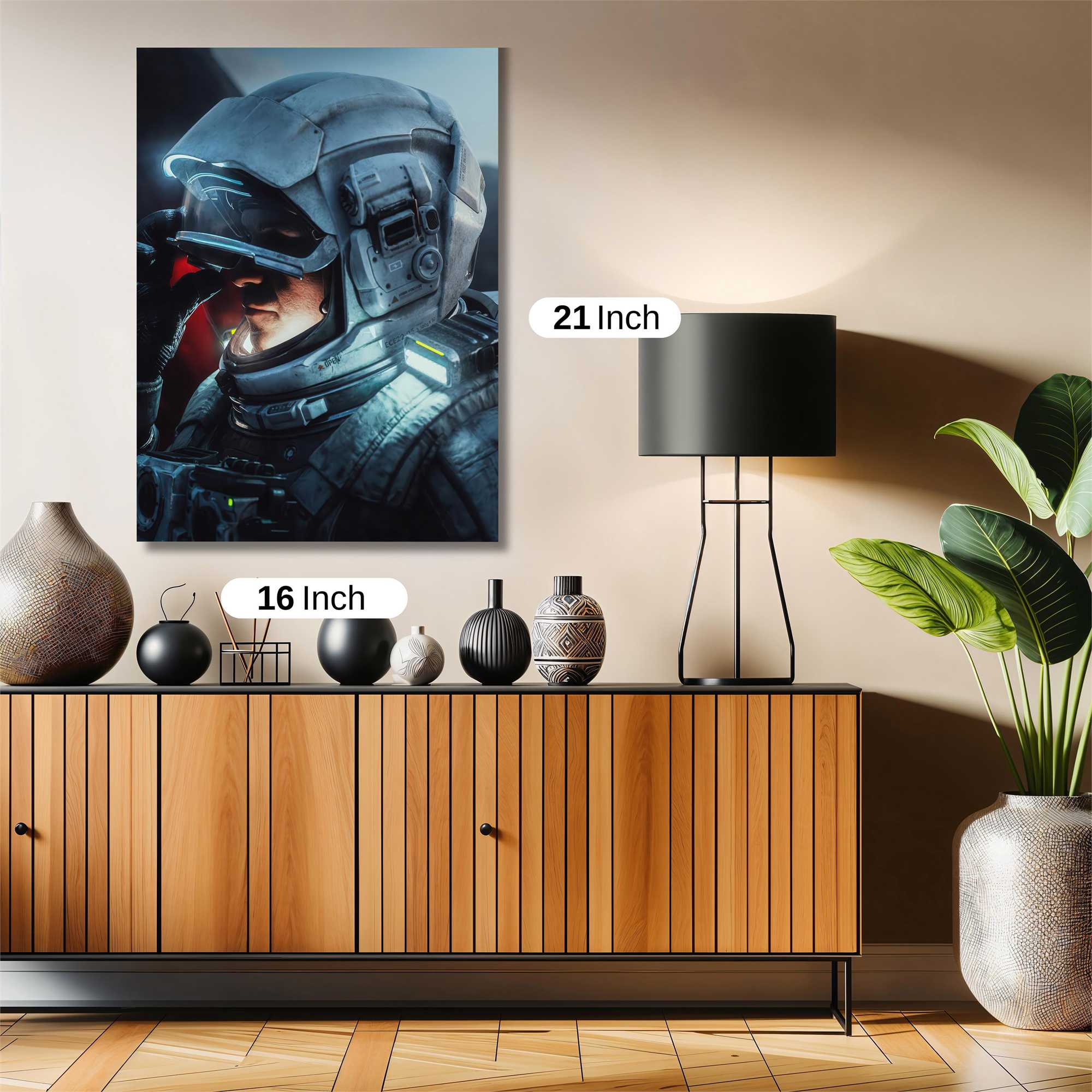 Astronaut Intense Safe Wall Magnetic / M