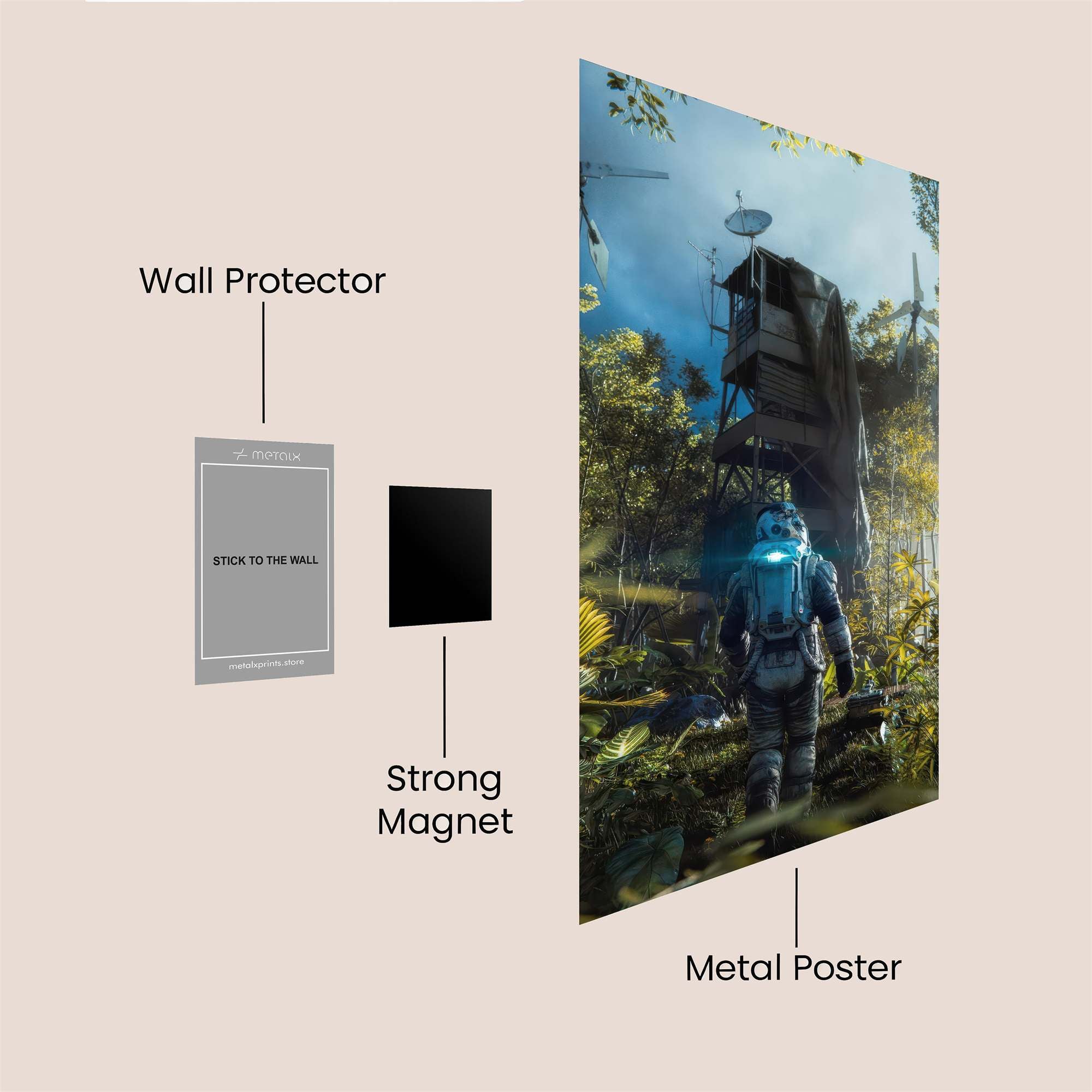 Explorer Serene Safe Wall Magnetic / M