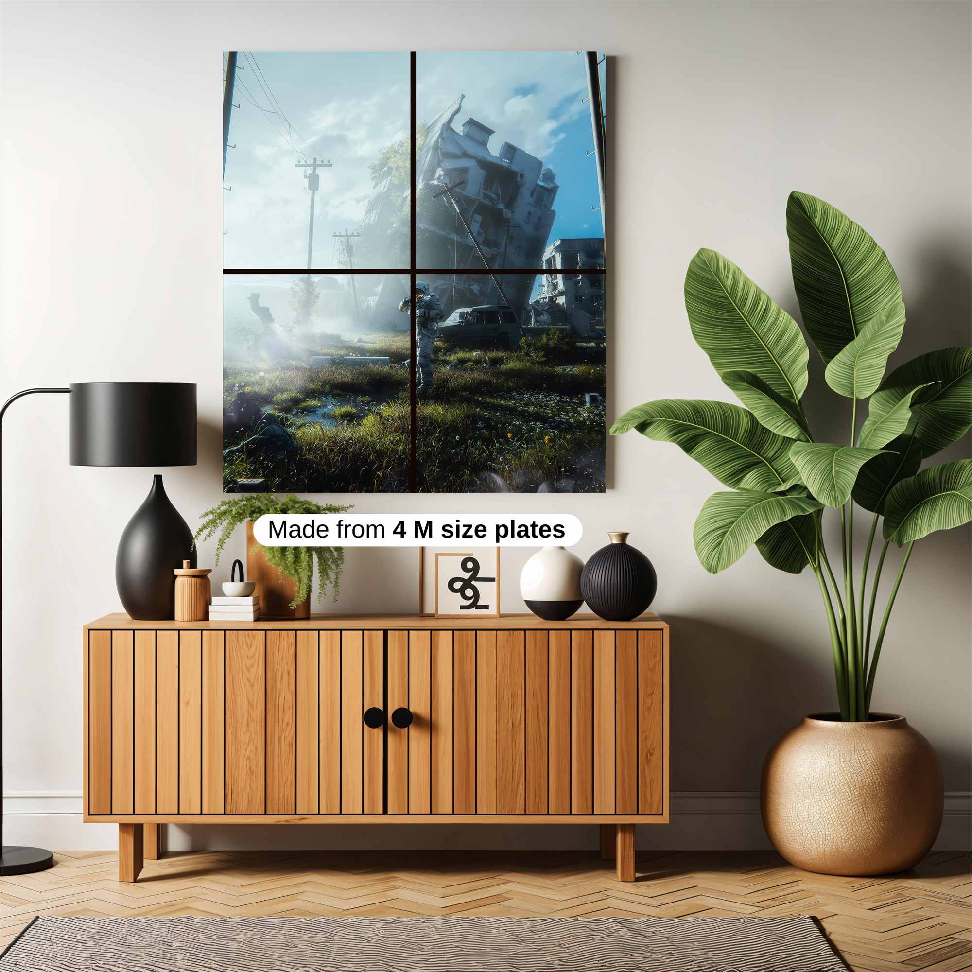 Apocalyptic Solitude Safe Wall Magnetic / M