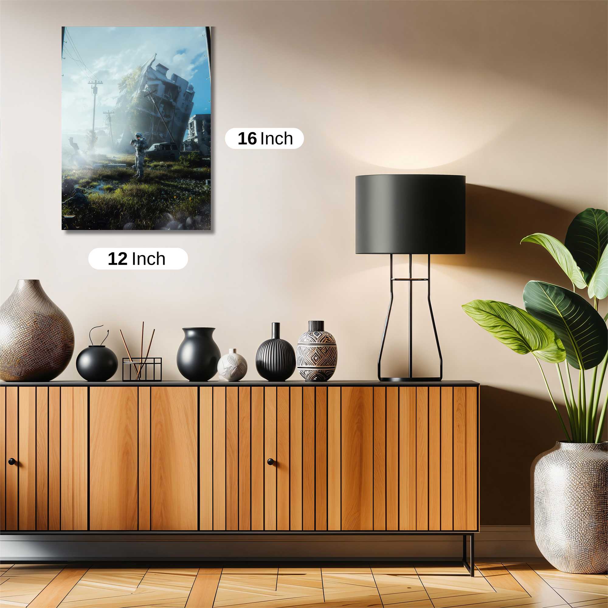 Apocalyptic Solitude Safe Wall Magnetic / M