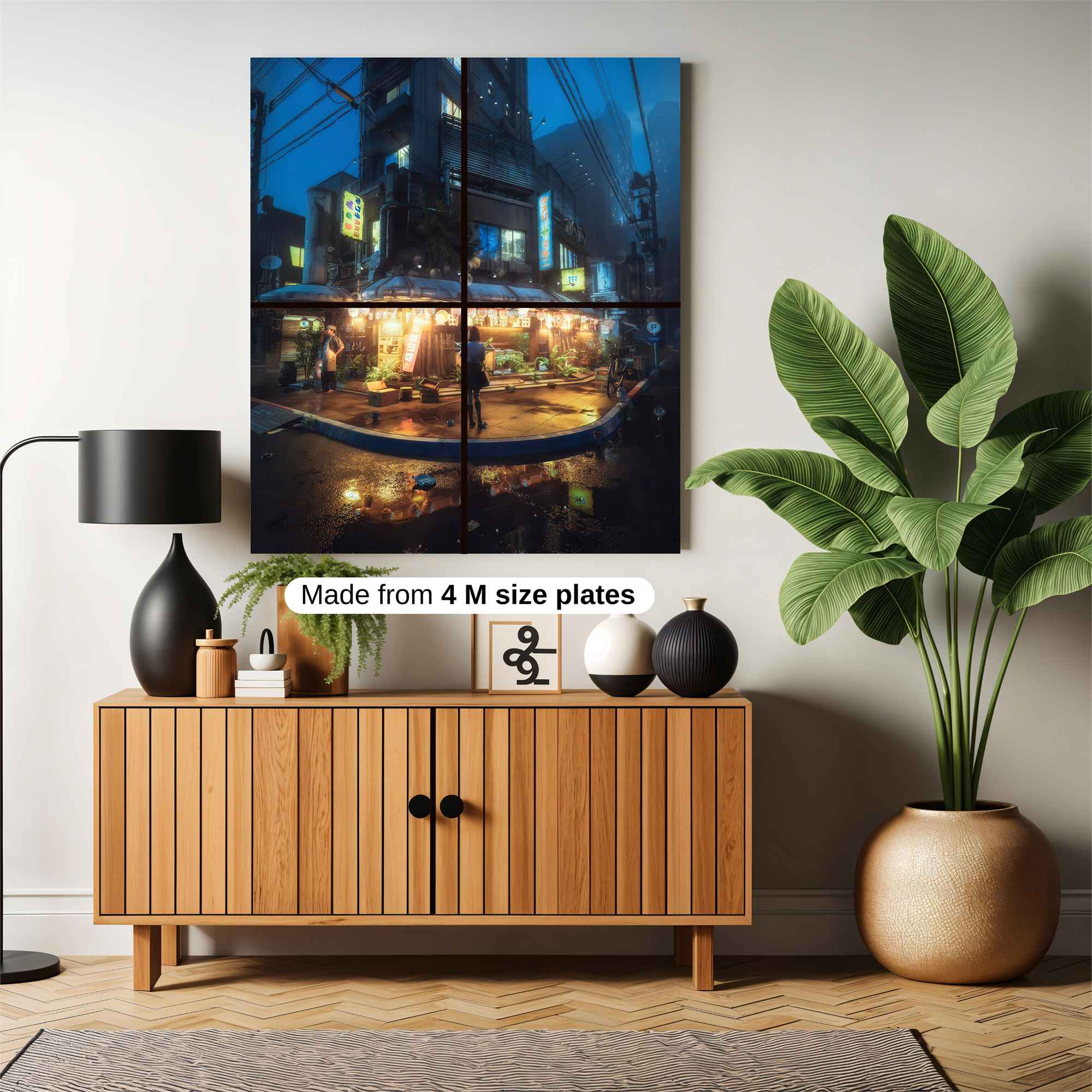 Neon Serenity Safe Wall Magnetic / M