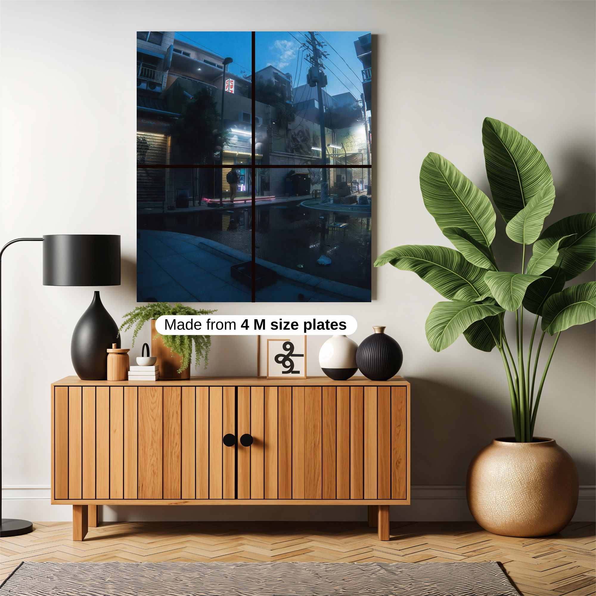 Neon Serenity Safe Wall Magnetic / M