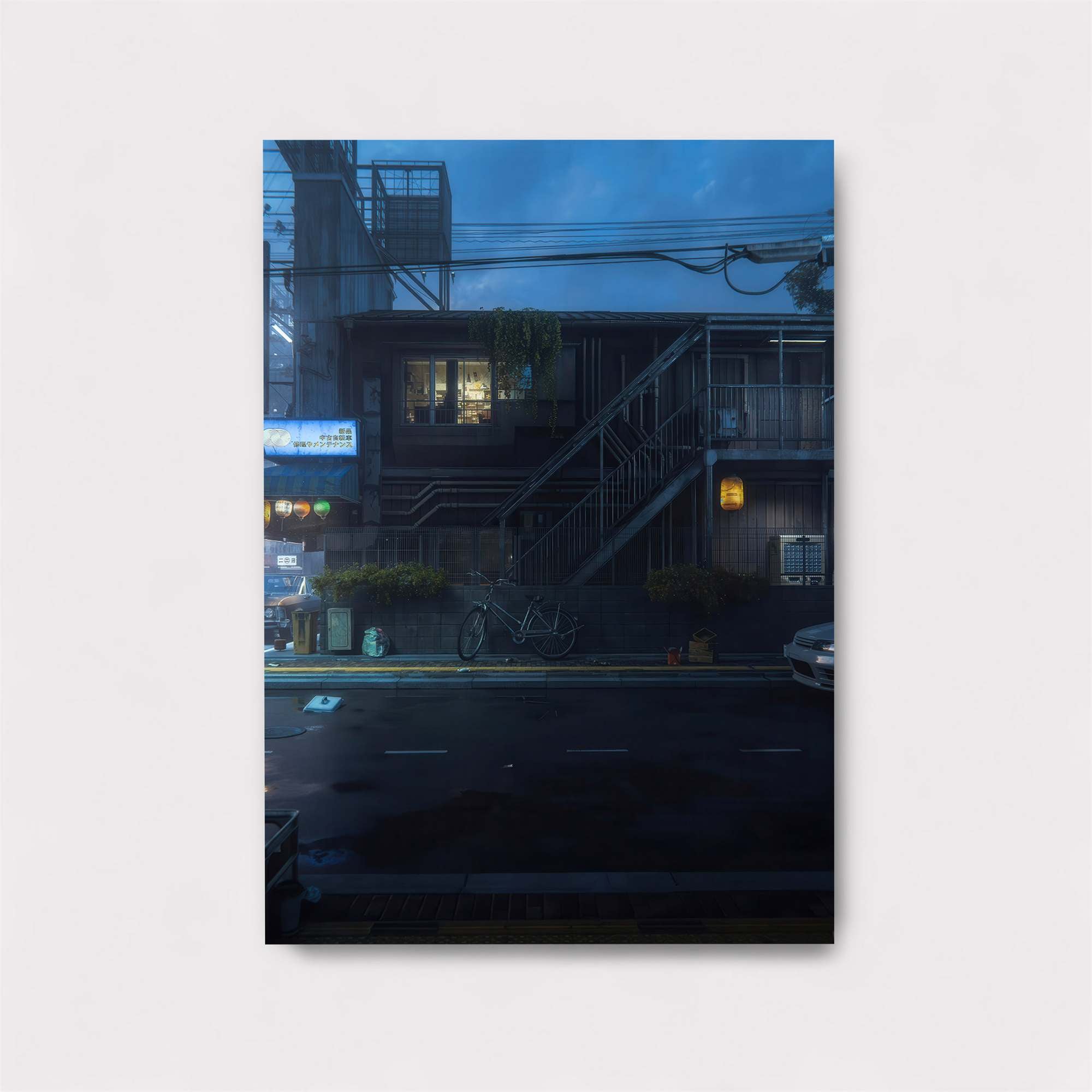 Neon Solitude Safe Wall Magnetic / M