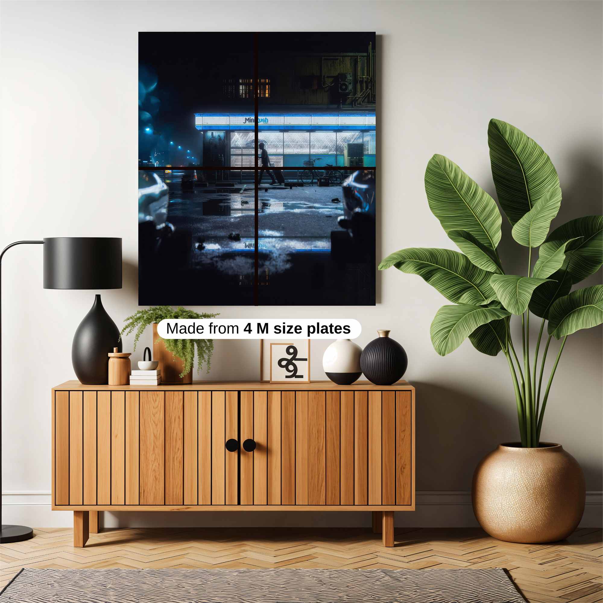 Night Solitude Safe Wall Magnetic / M