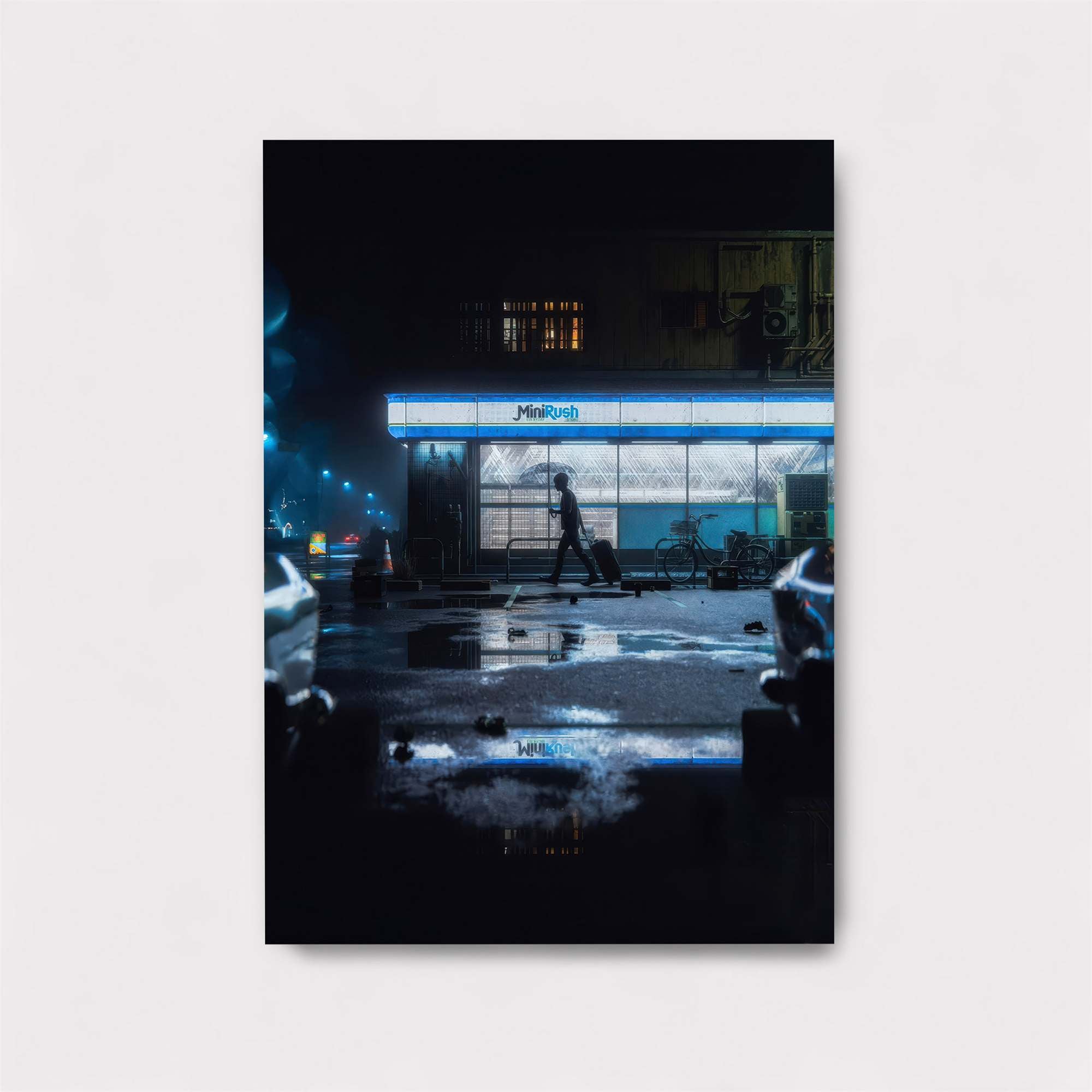 Night Solitude Safe Wall Magnetic / M