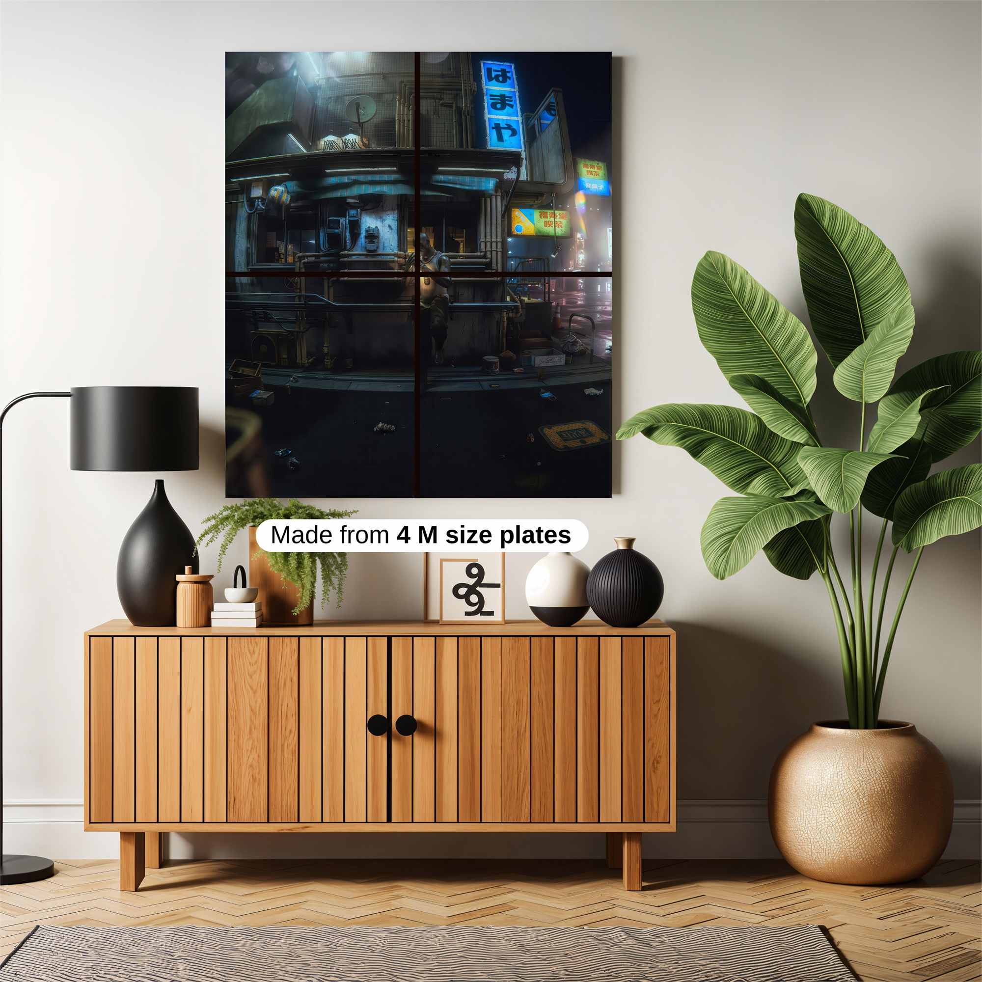 Neon Solitude Safe Wall Magnetic / M